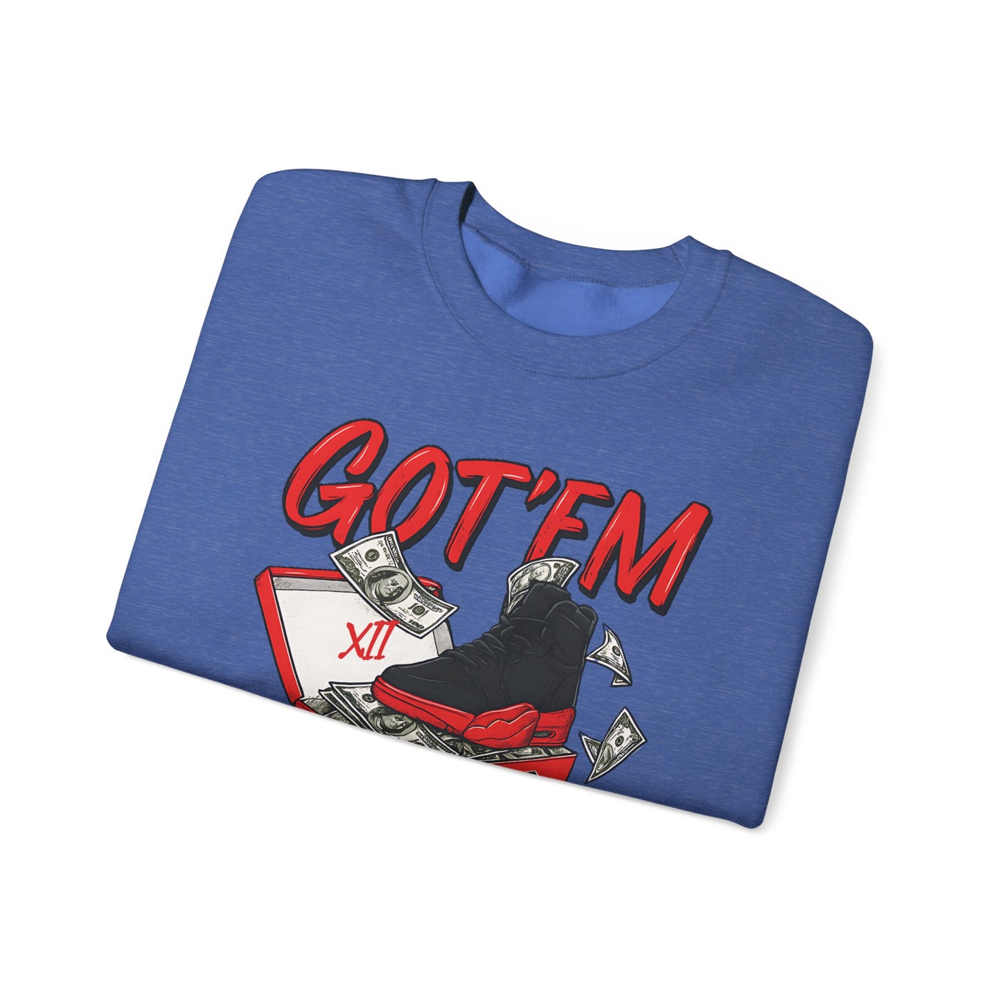 Streetwear Sneakerhead Match Jordan 12 Retro Flu Game Sweatshirt