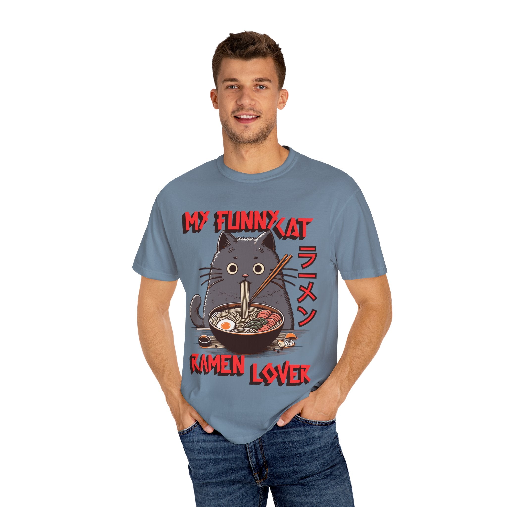 My Funny Cat Ramen Anime Lover T-shirt