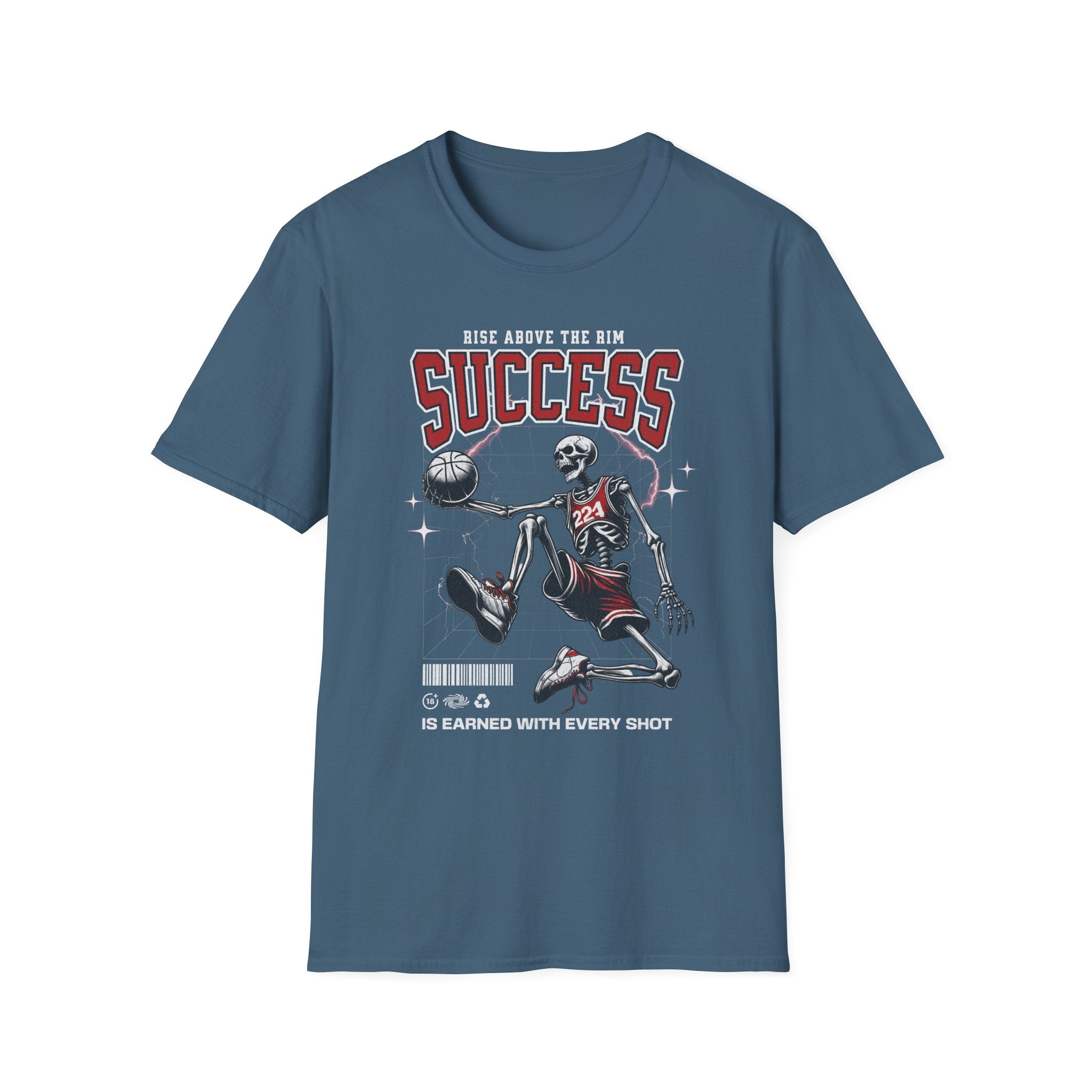 Rise Above the Rim Basketball T-Shirt