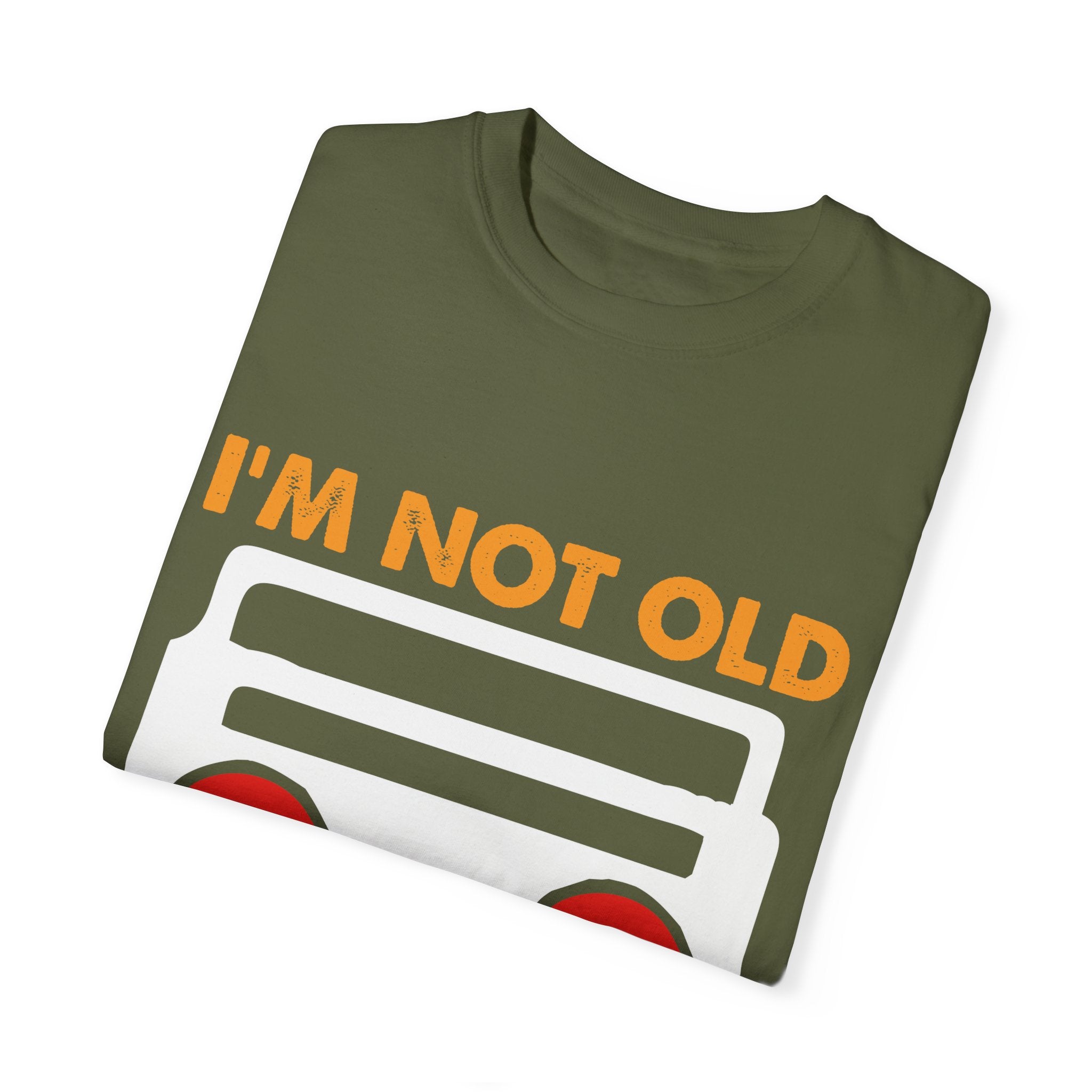 I'm Not Old, I'm a Classic – Retro Music Boombox T-shirt