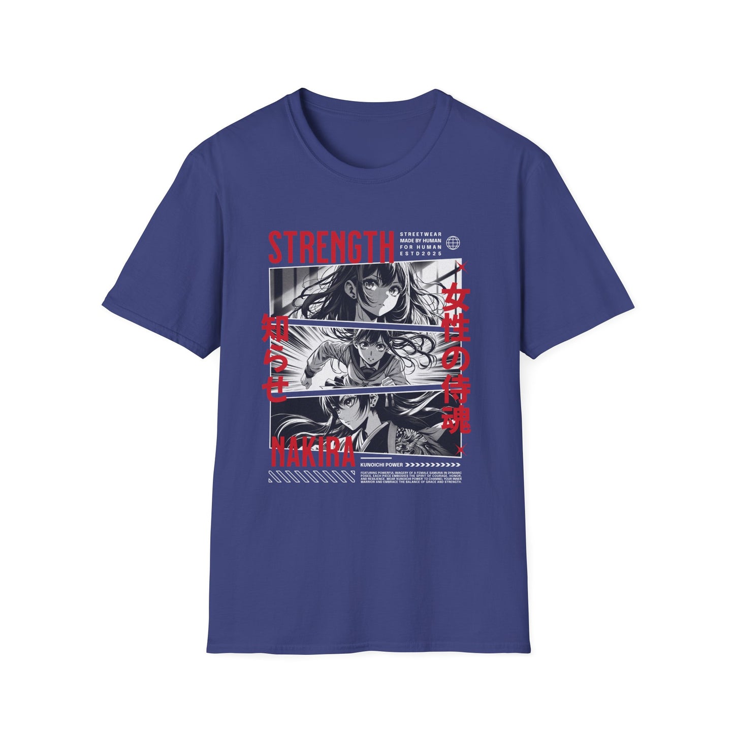 Nakira Strength Anime Girl T-Shirt