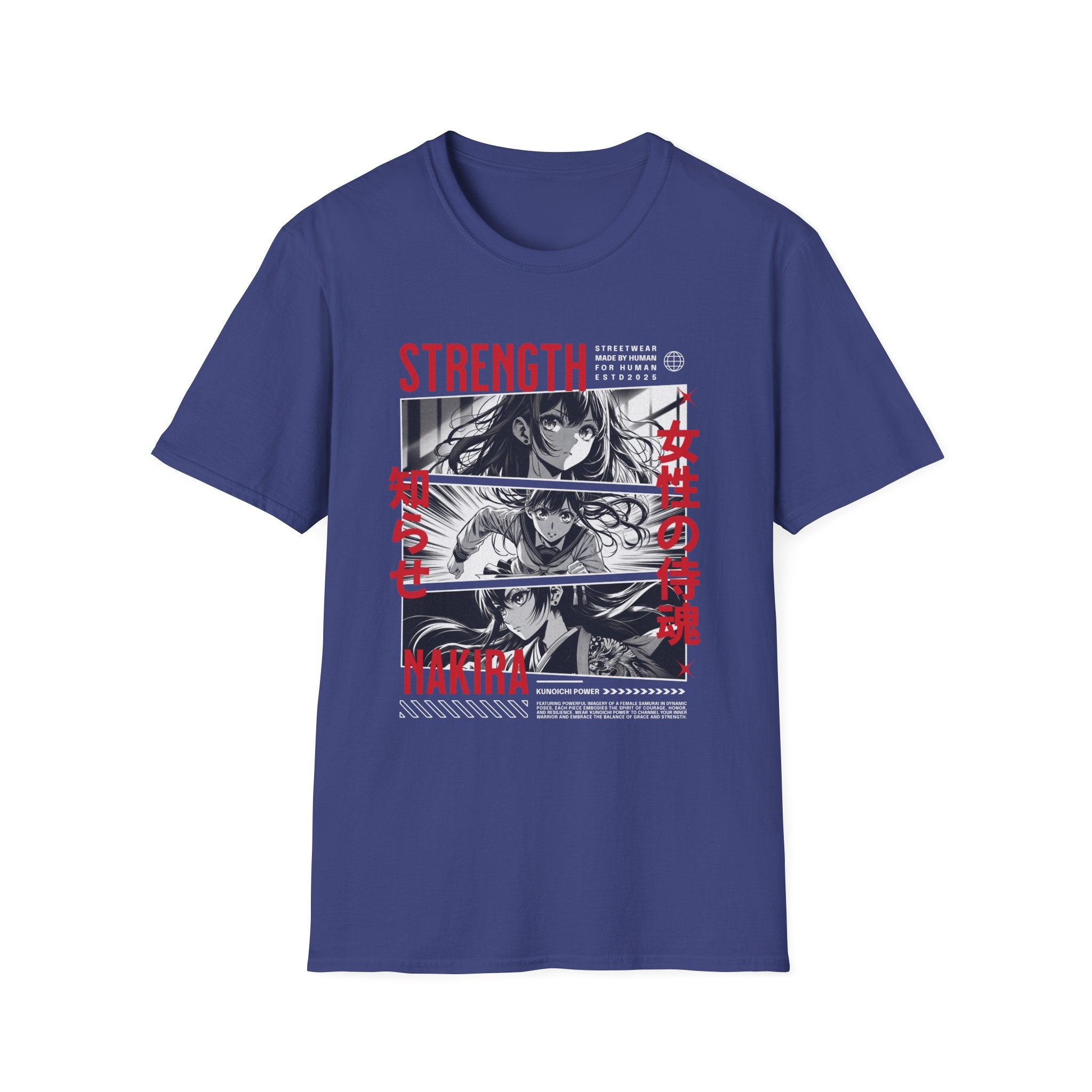 Nakira Strength Anime Girl T-Shirt