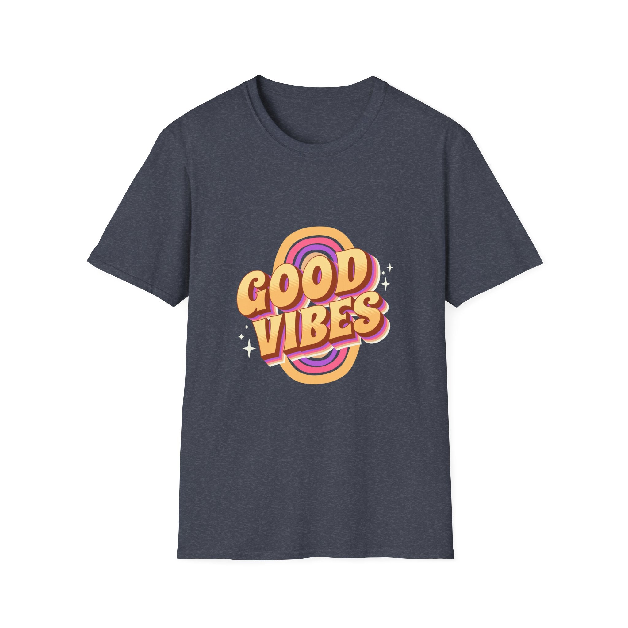 Retro 80s Old School Good Vibes Retro T-Shirt