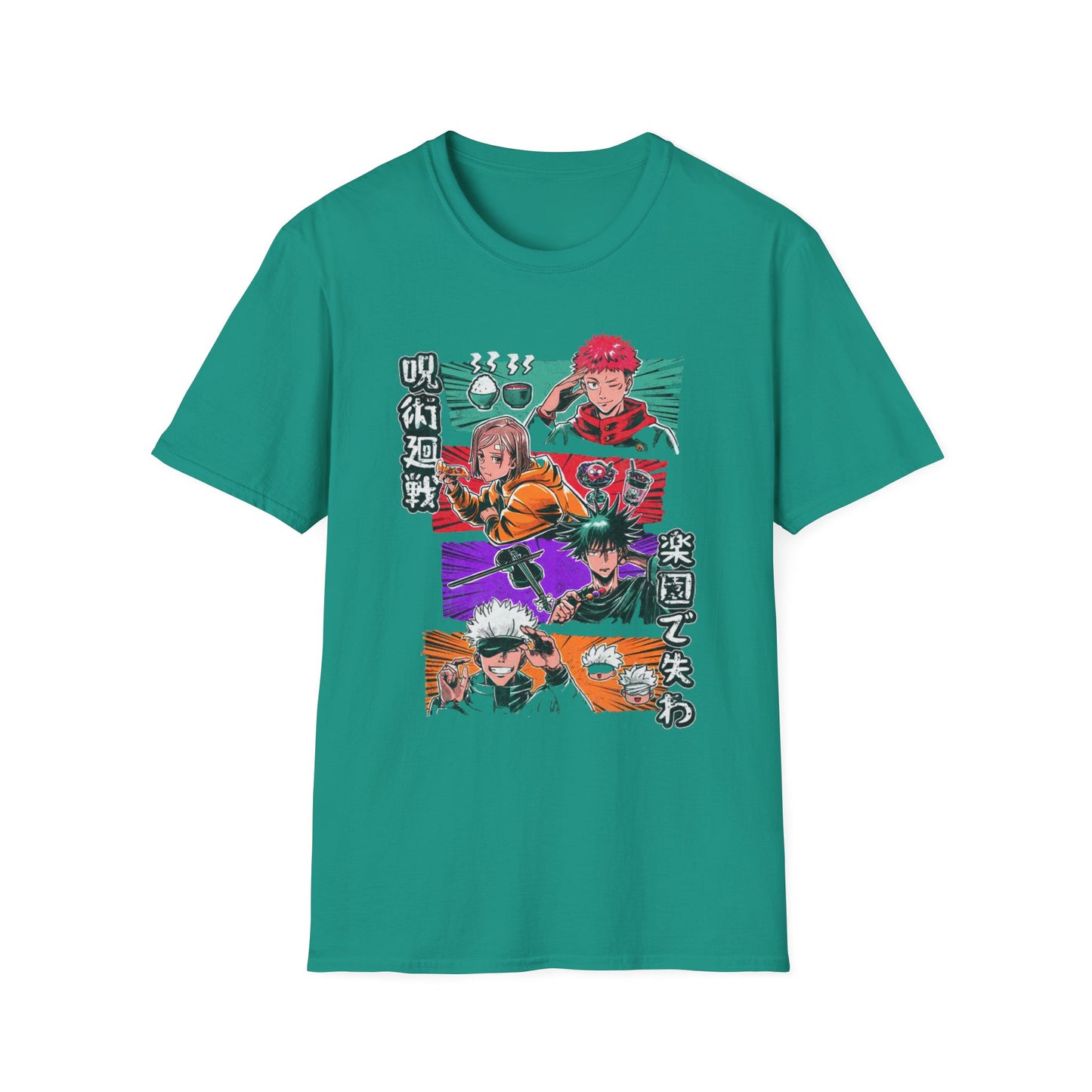 Japan Pop Culture Stars Anime Heroes T-Shirt