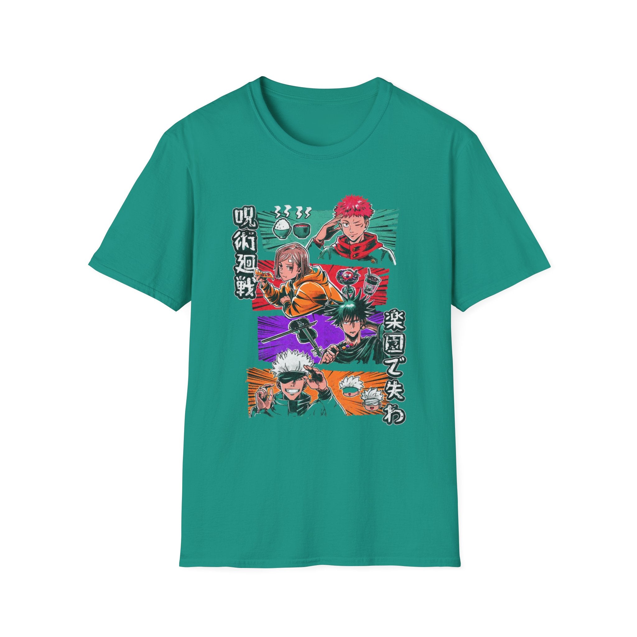 Japan Pop Culture Stars Anime Heroes T-Shirt