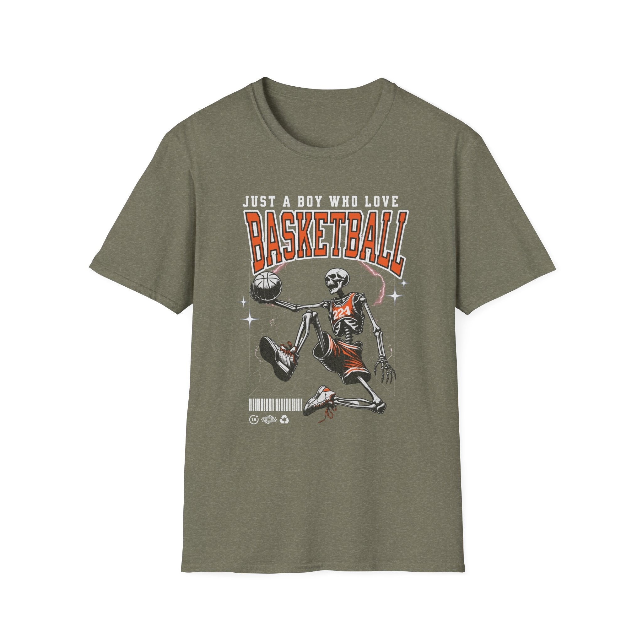 Just a Boy Who Loves Basketball T-Shirt