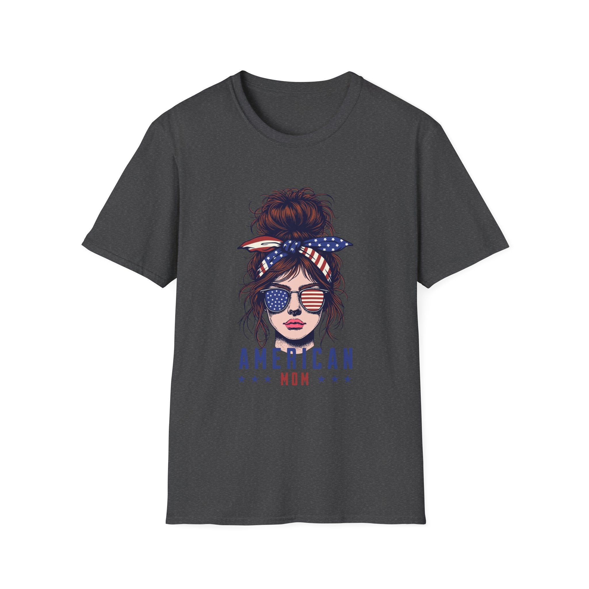 4th of July Gifts for Mothers American Mom T-shirt