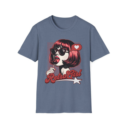 Good vibes Vintage 80s Old School Retro Girl T-Shirt