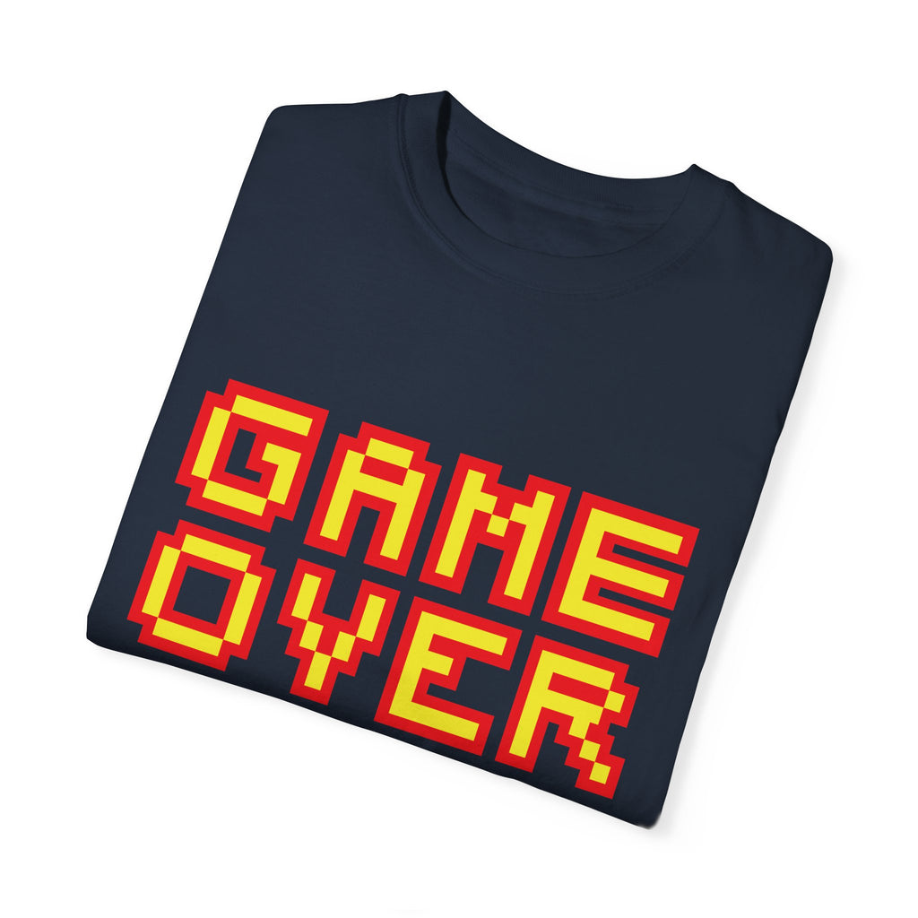 Funny Pixel Gamer Game Over T-shirt
