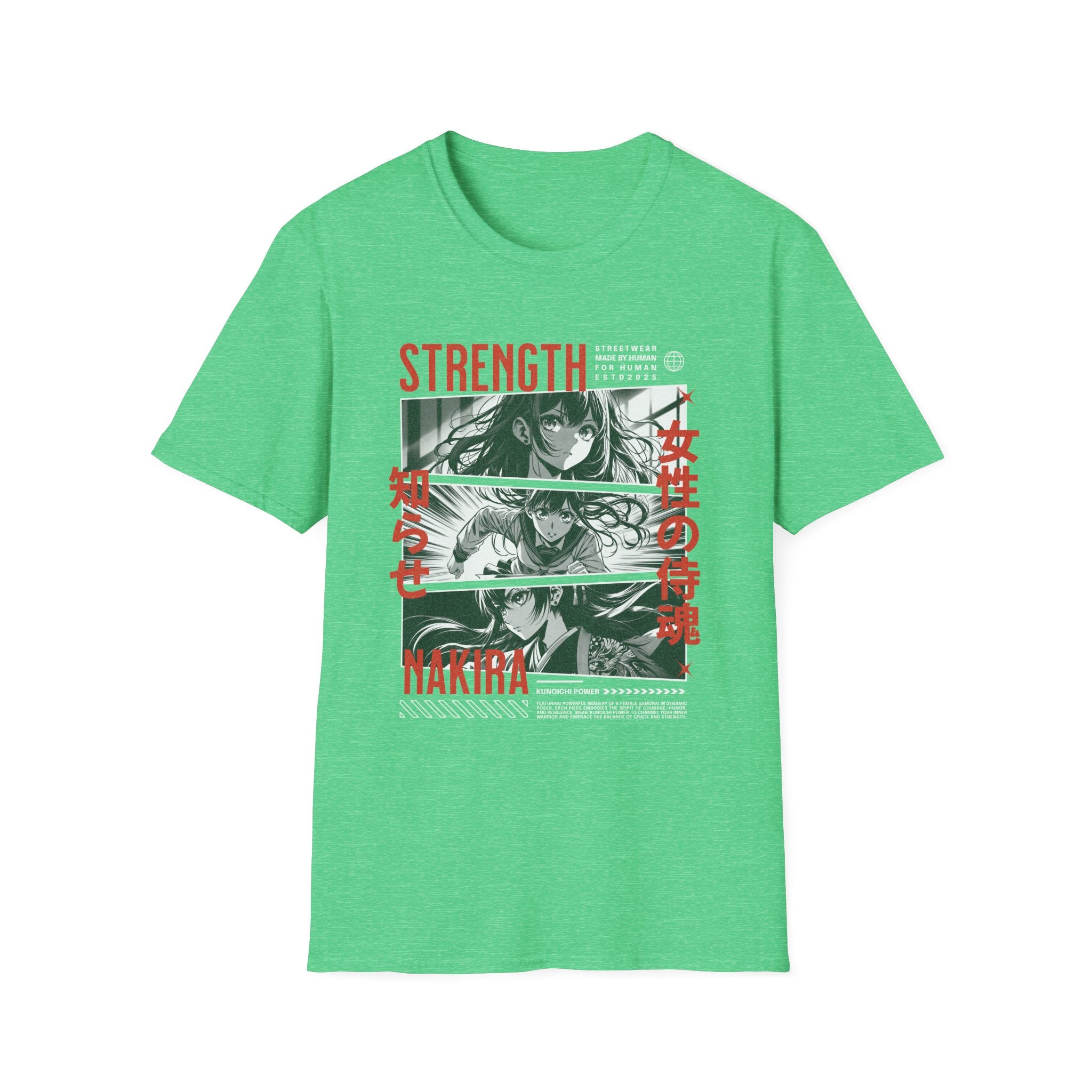 Nakira Strength Anime Girl T-Shirt