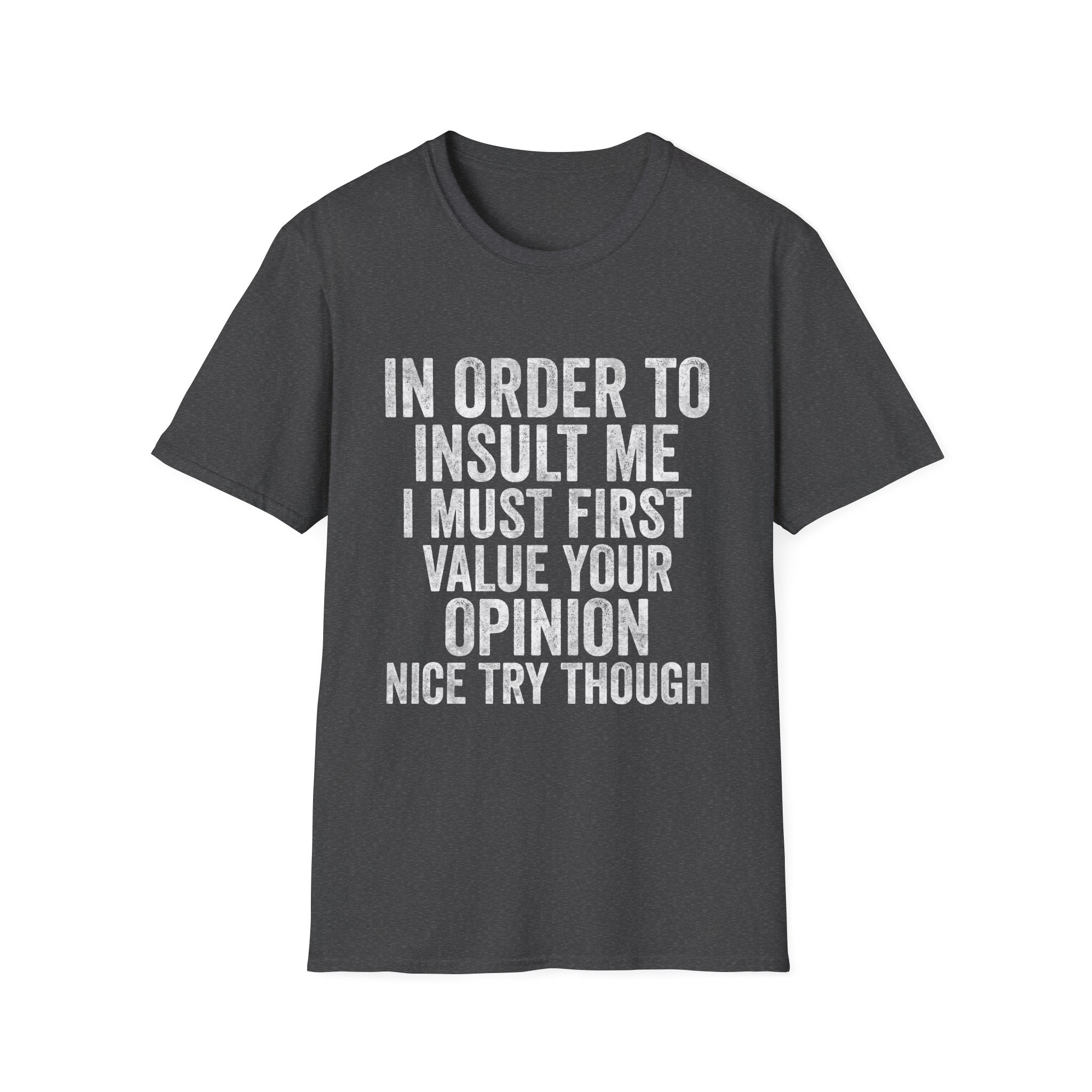 Joke Sarcastic Tee Hilarious Adult Graphic T-shirts