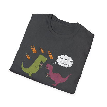 Funny T-Rex How About This Weather? Dino Puns T-Shirt