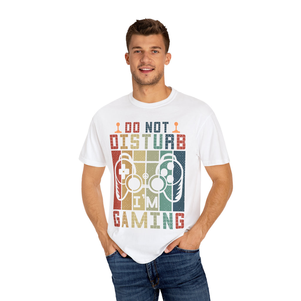 Do Not Disturb, I Am Gaming Retro Gamer T-shirt