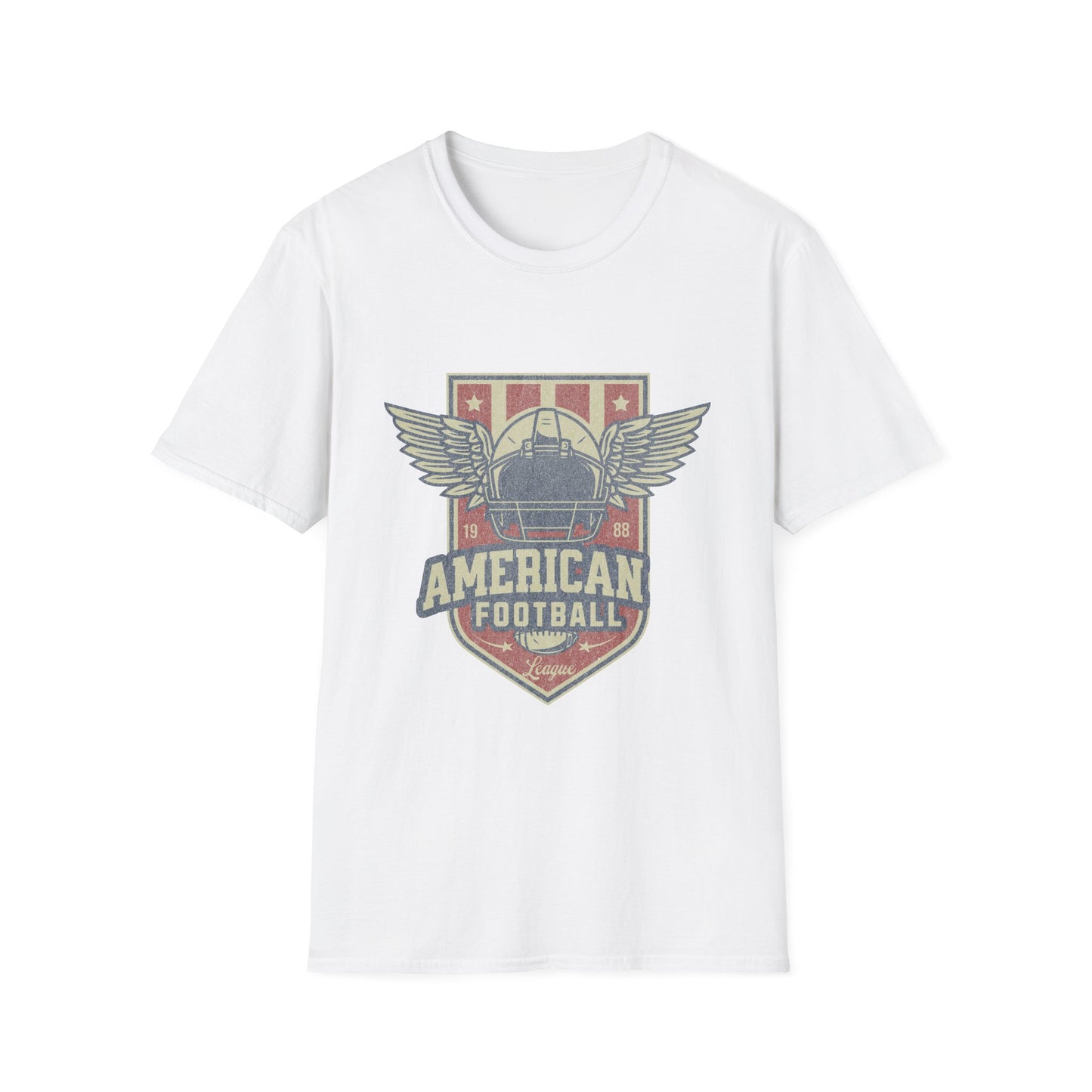 American Football League Season Vintage Football Logo T-Shirt