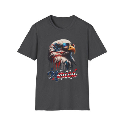 US Bald Eagle ‘MERICA 4th of July T-shirt