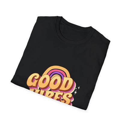 Retro 80s Old School Good Vibes Retro T-Shirt