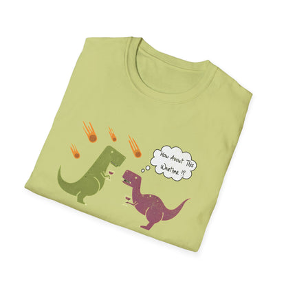 Funny T-Rex How About This Weather? Dino Puns T-Shirt