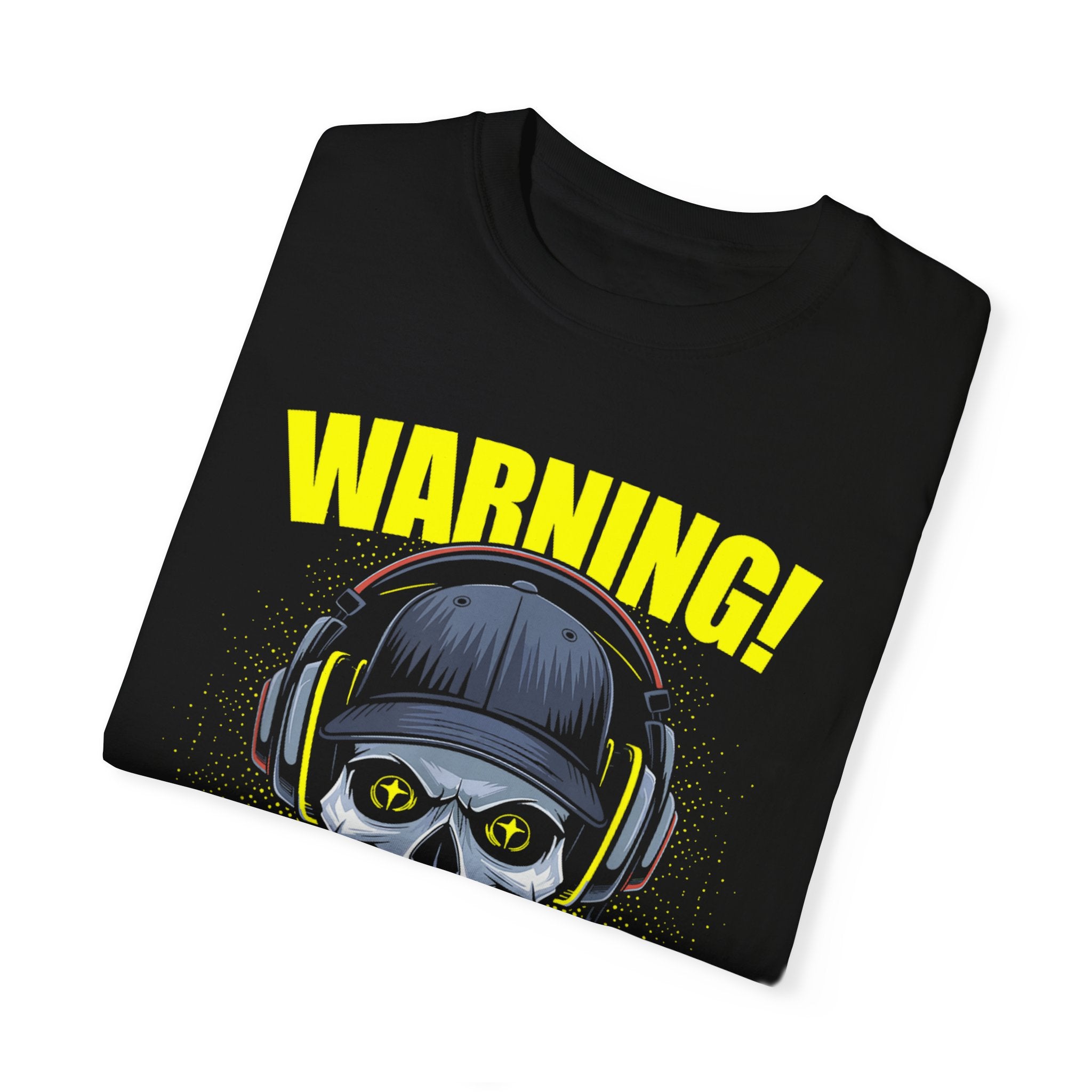 Warning: May Yell at Video Games Gamer T-shirt