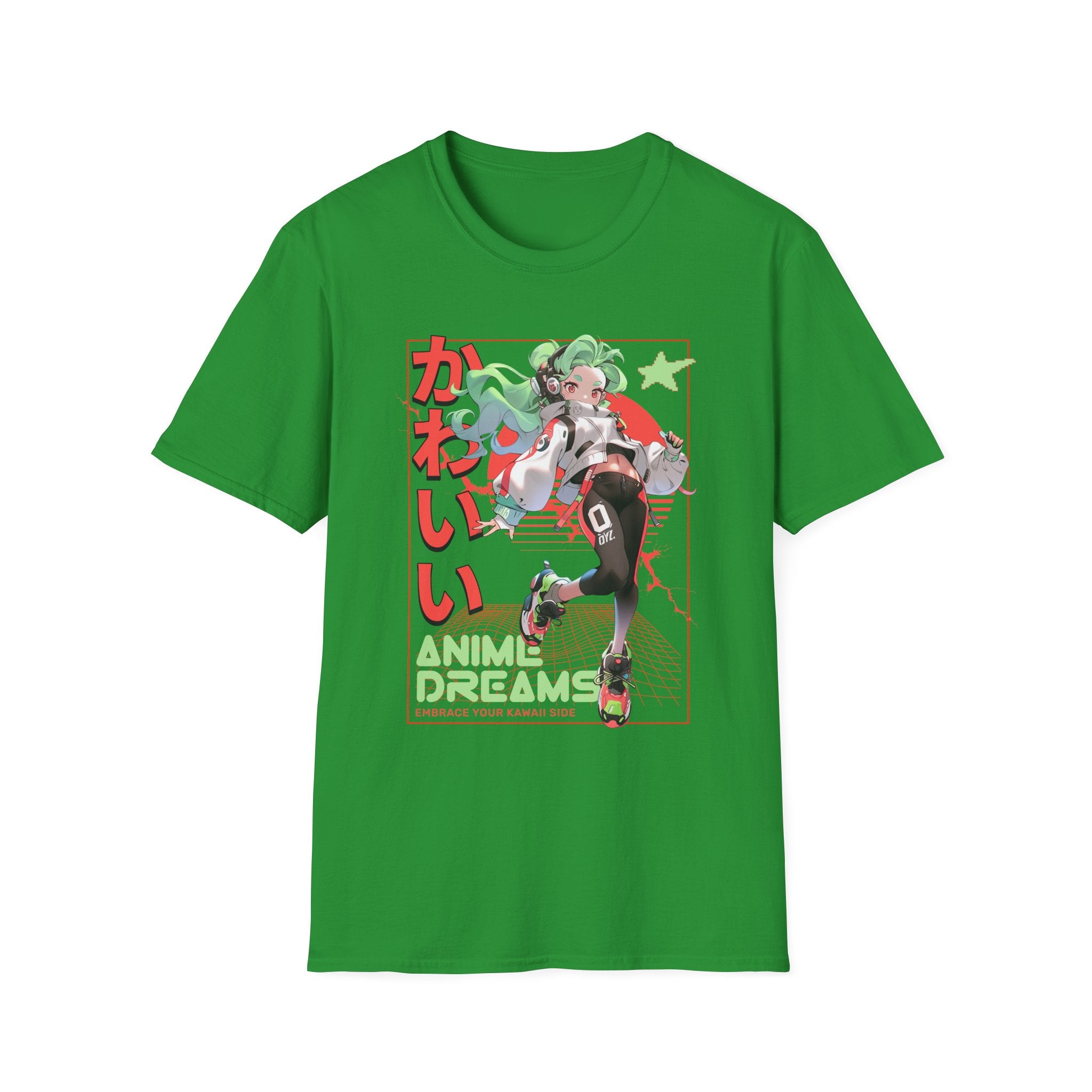 Teenage Kawaii Anime Dreams Japanese Anime Girl T-Shirt