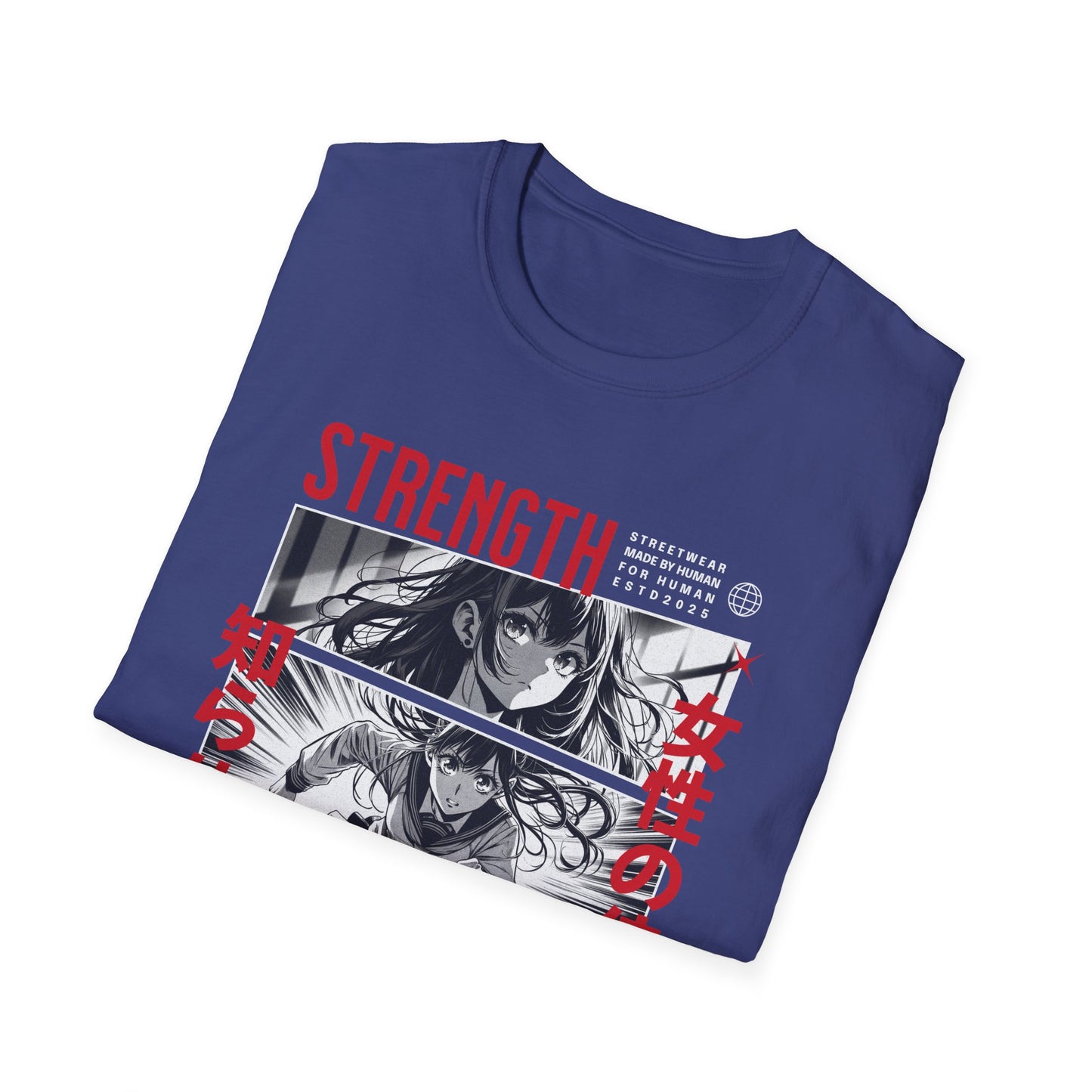 Nakira Strength Anime Girl T-Shirt