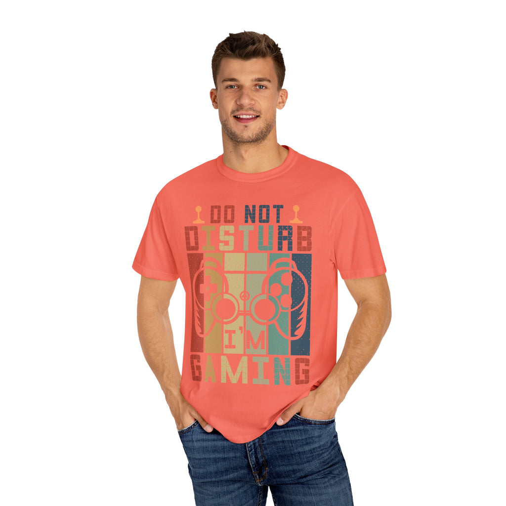 Do Not Disturb, I Am Gaming Retro Gamer T-shirt