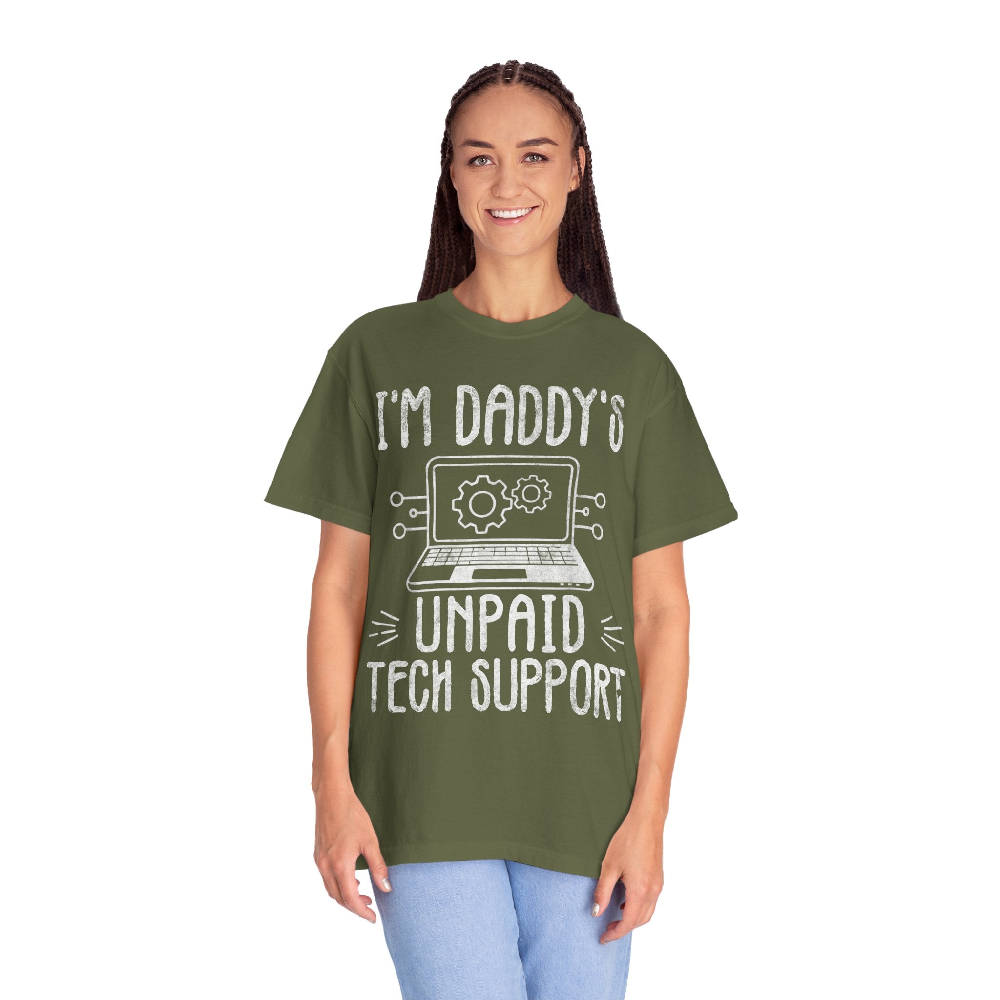 I'm Daddy's Unpaid Tech Support Funny T-shirt