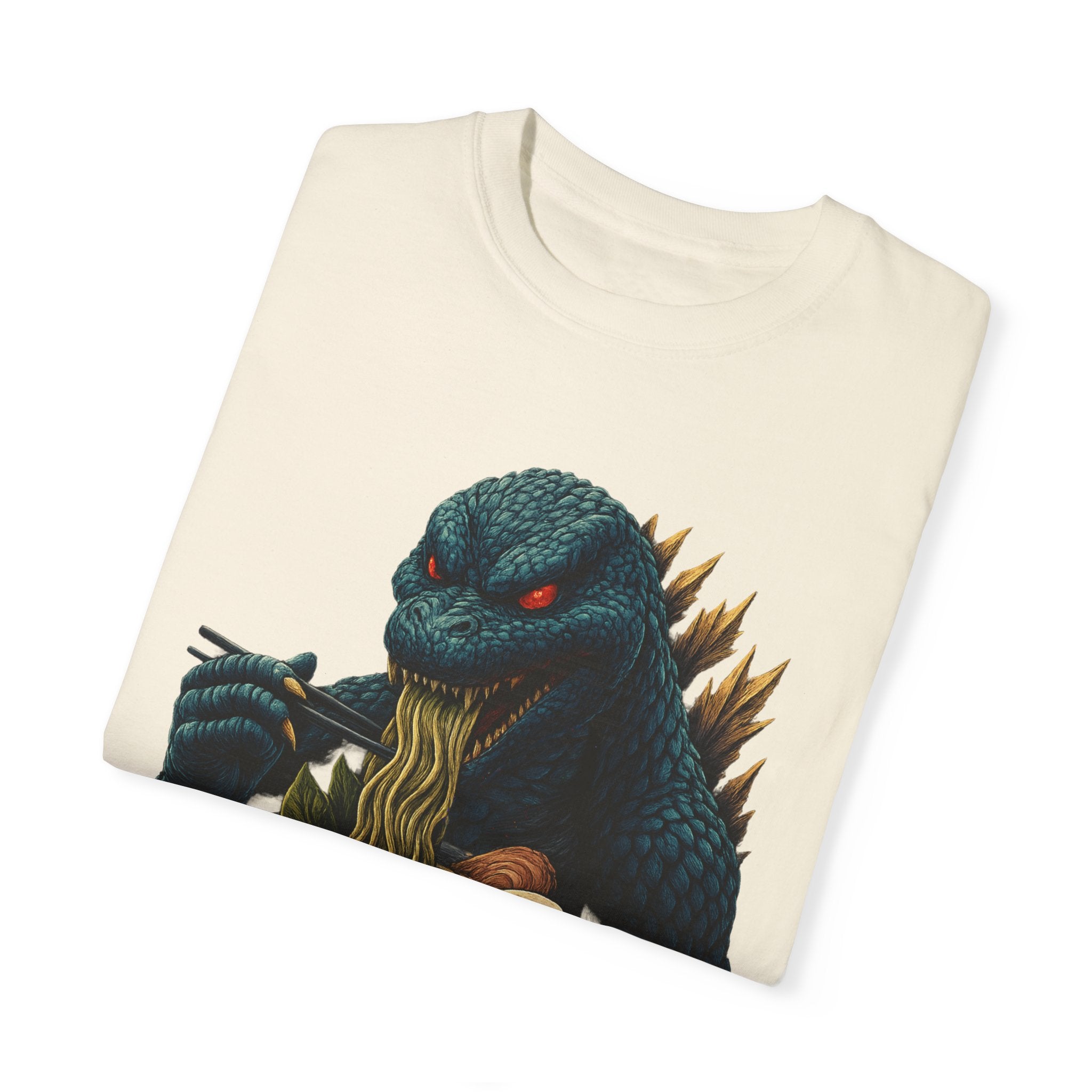 Kaiju Godzilla Eating Ramen T-shirt