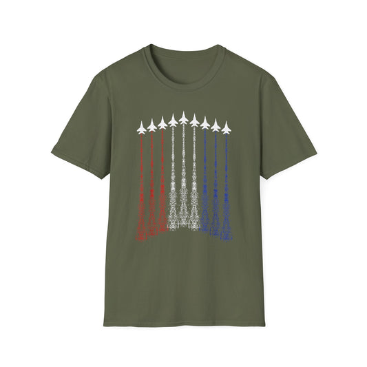 Airplanes & Fireworks 4th of July Jets T-Shirt
