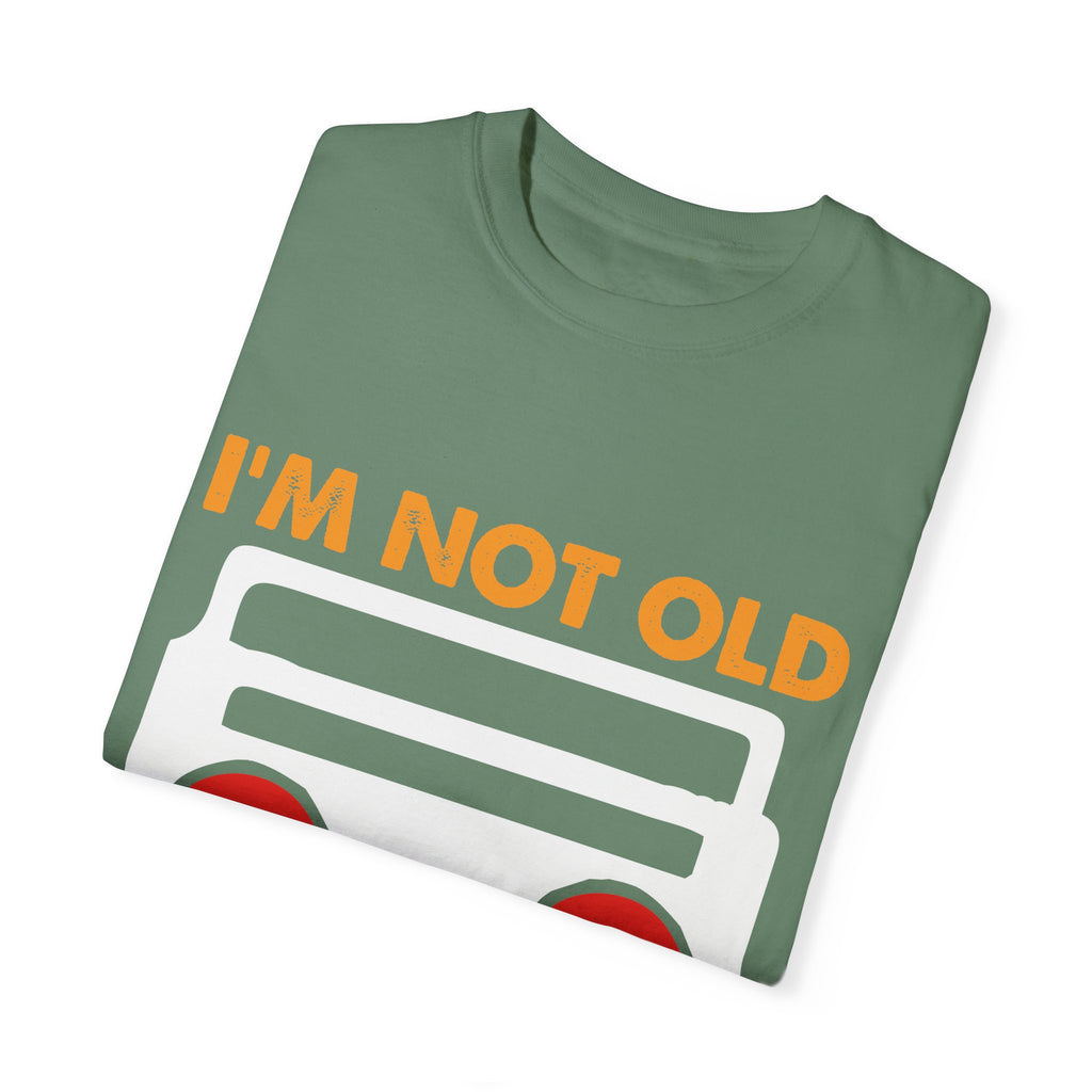 I'm Not Old, I'm a Classic – Retro Music Boombox T-shirt
