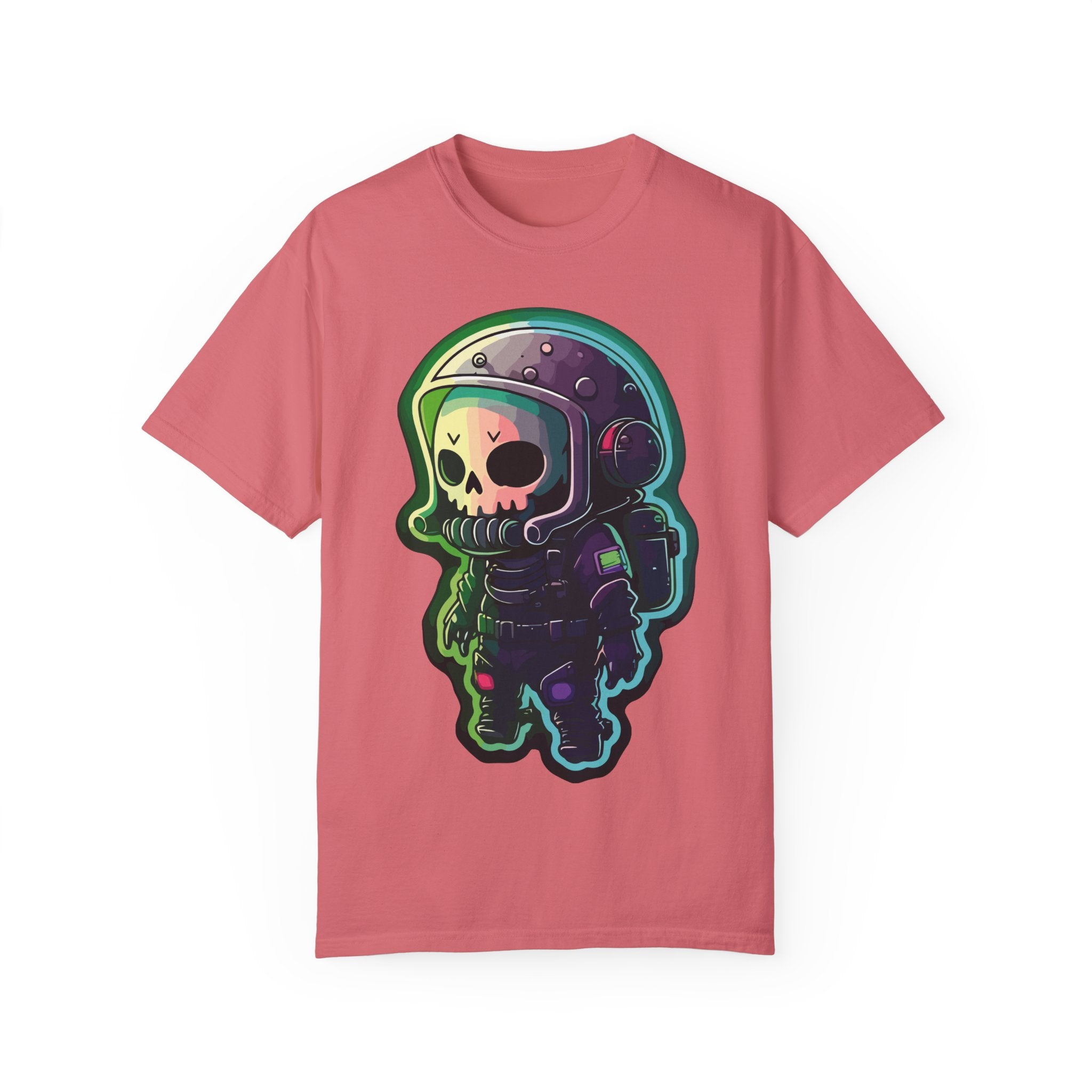 Funny Grim Reaper Astronaut Streetwear T-shirt