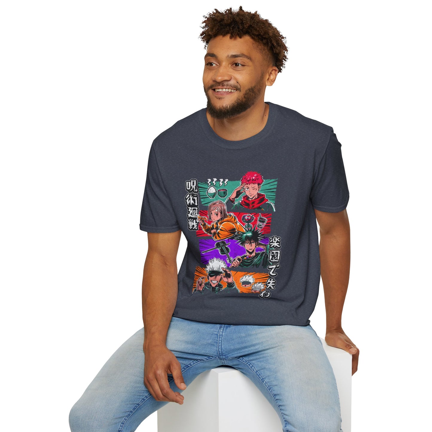 Japan Pop Culture Stars Anime Heroes T-Shirt