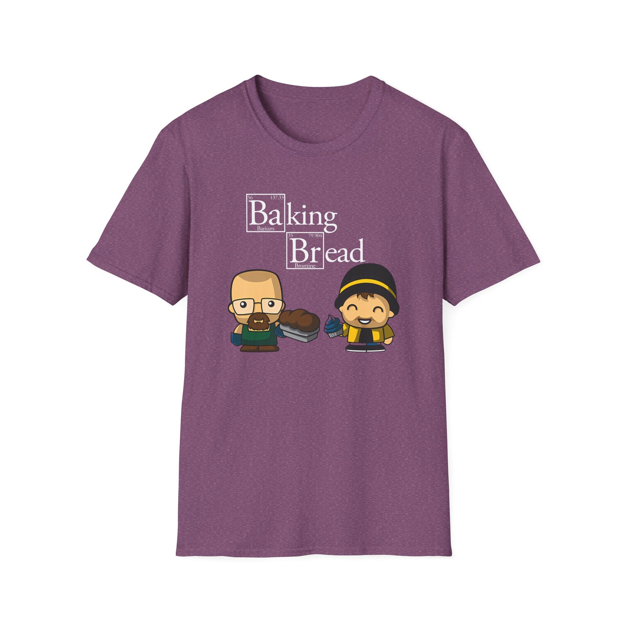 Funny Pop Culture Hilarious Chemistry Student Baking Bread T-Shirt