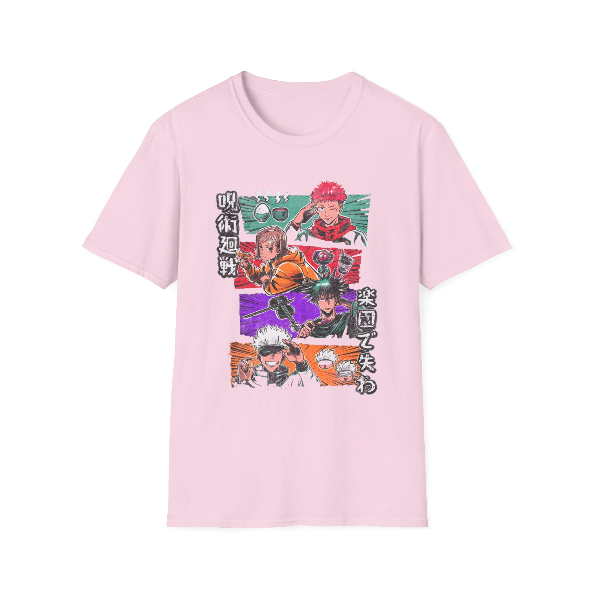 Japan Pop Culture Stars Anime Heroes T-Shirt