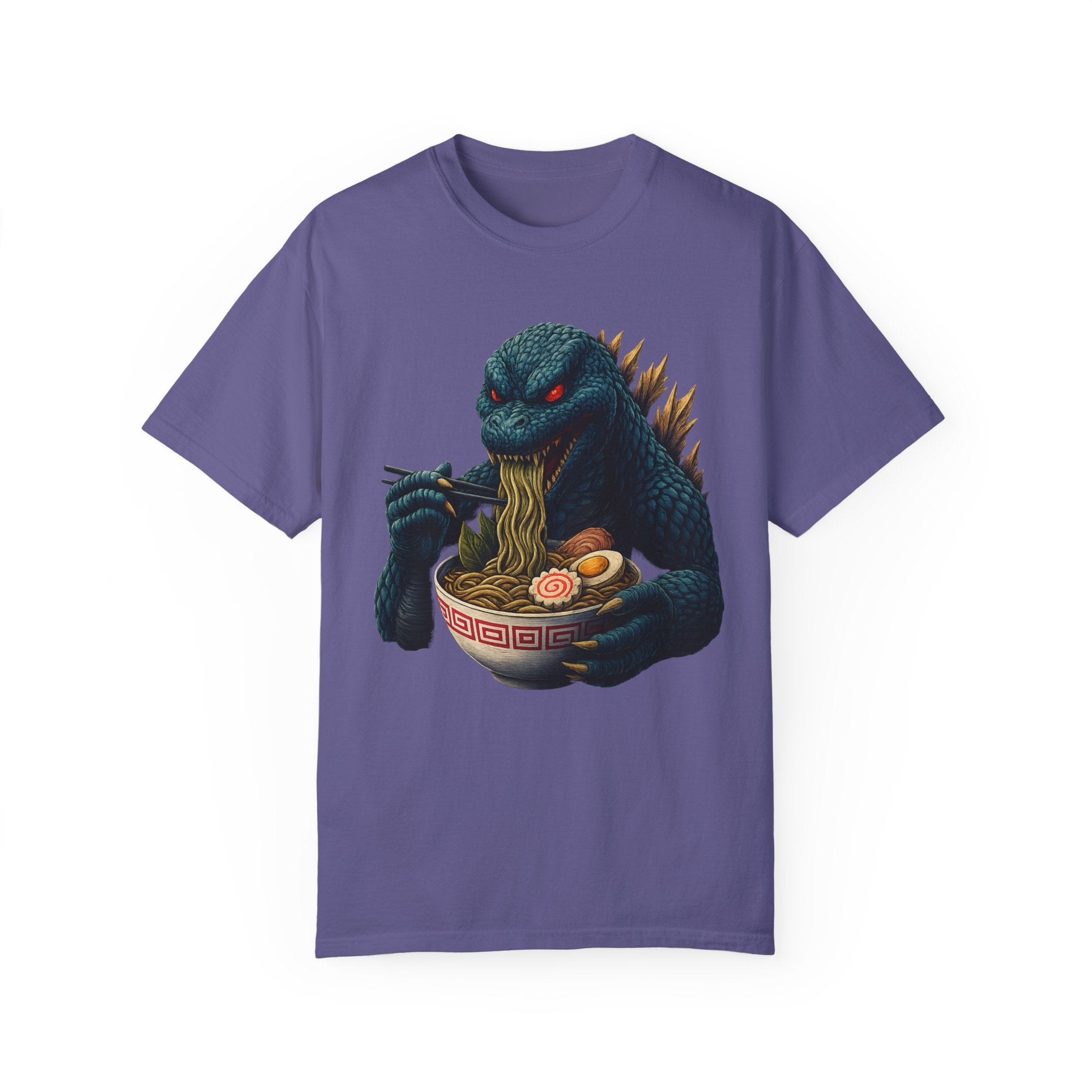 Kaiju Godzilla Eating Ramen T-shirt