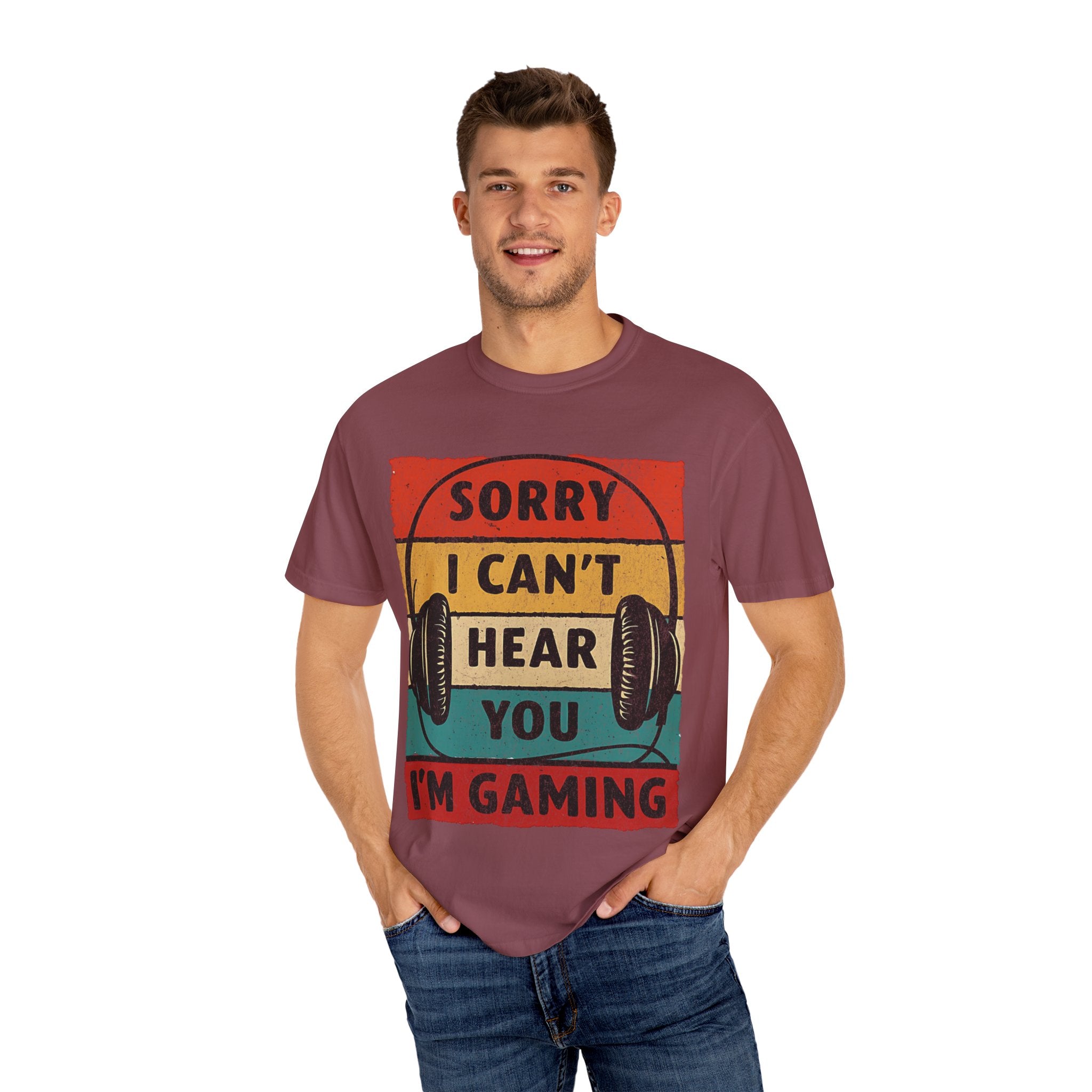 I Can’t Hear You, I’m Gaming Gamer T-Shirt