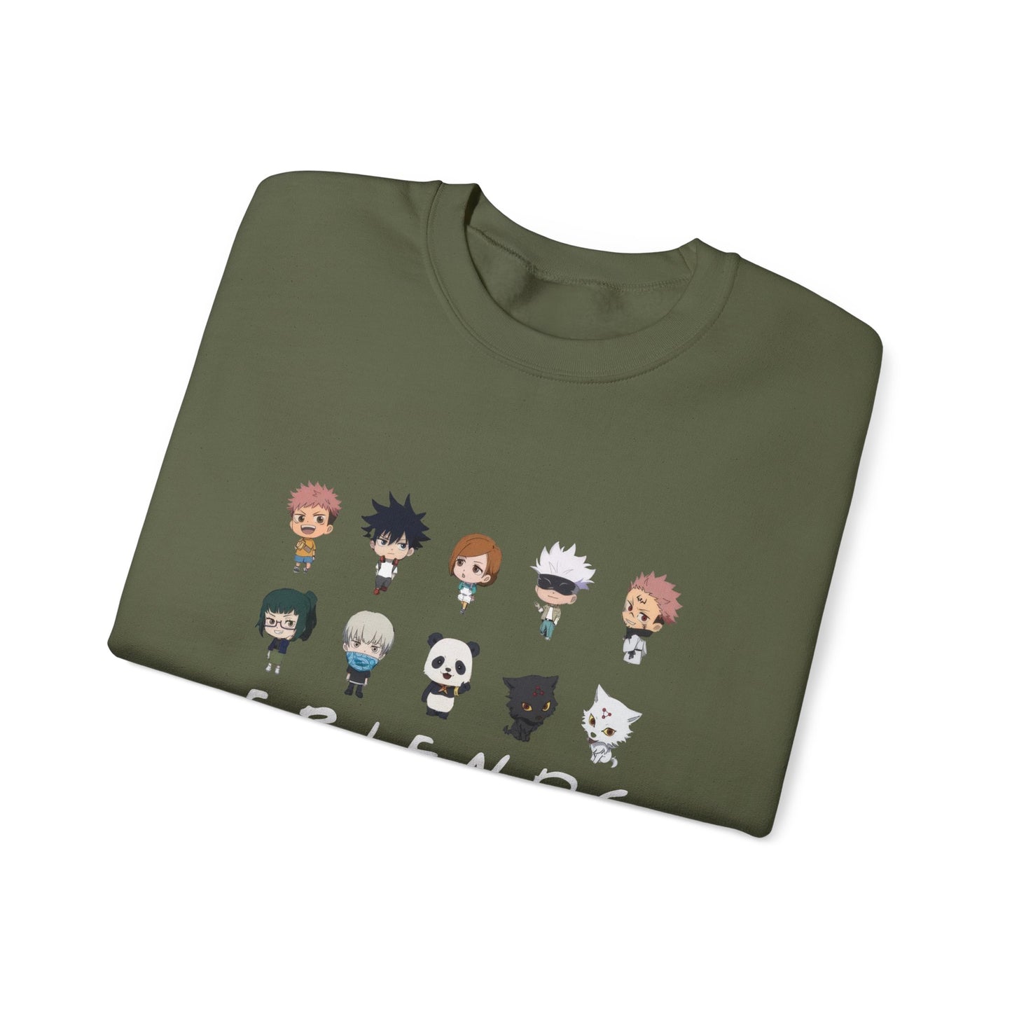 Anime Hero Squad JJK Friends Sweatshirt