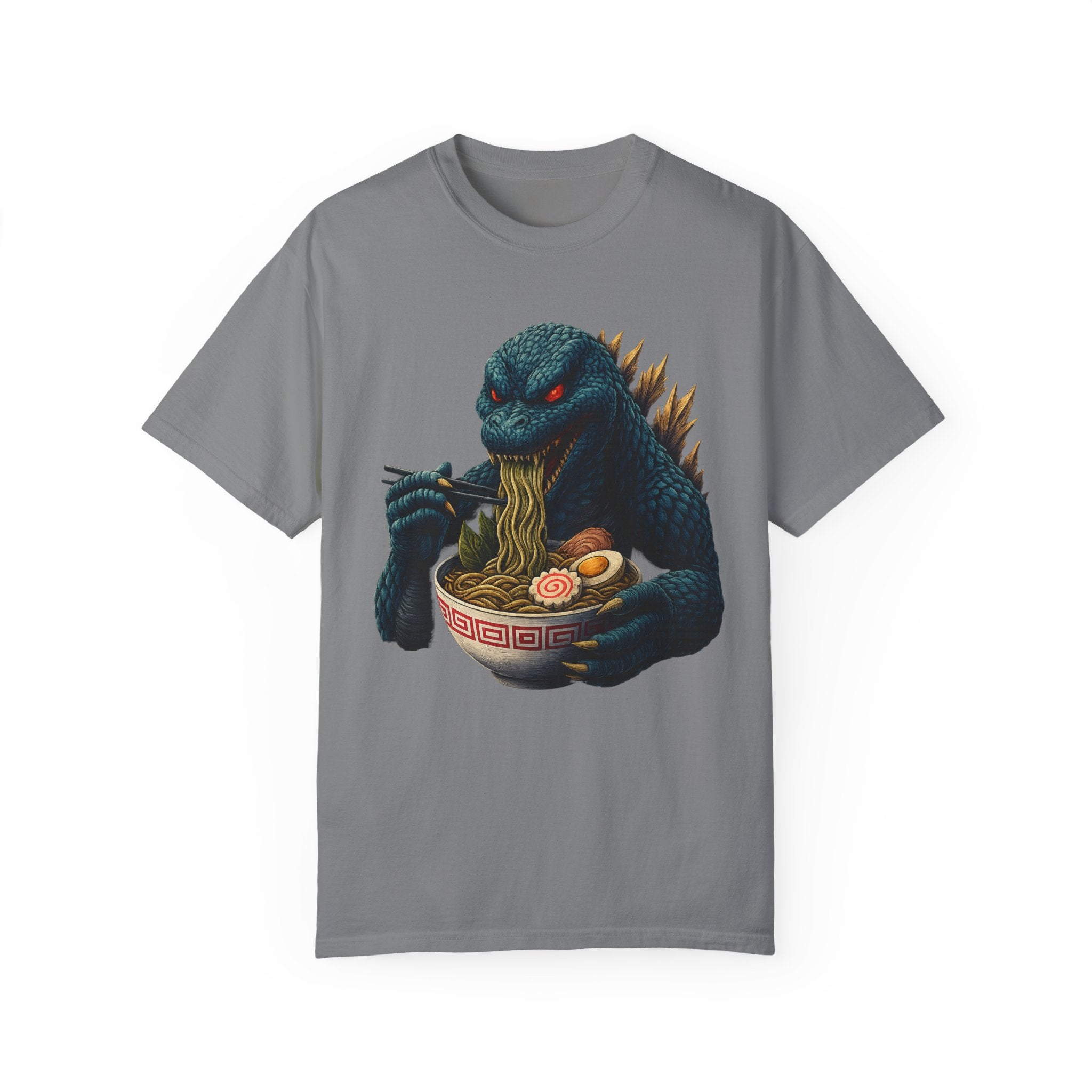 Kaiju Godzilla Eating Ramen T-shirt