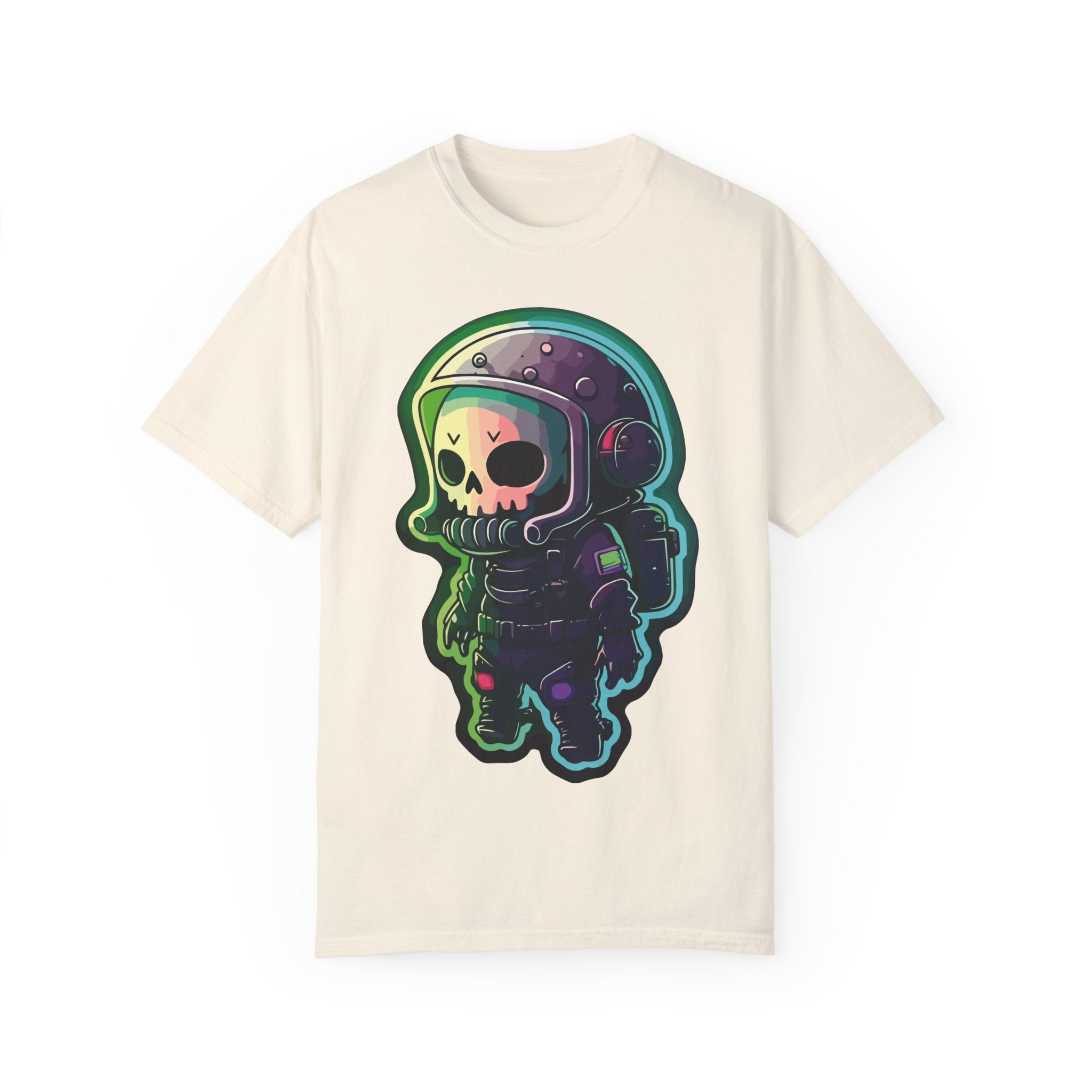 Funny Grim Reaper Astronaut Streetwear T-shirt
