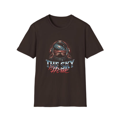 Space is Home Cool Astronaut Space T-Shirt