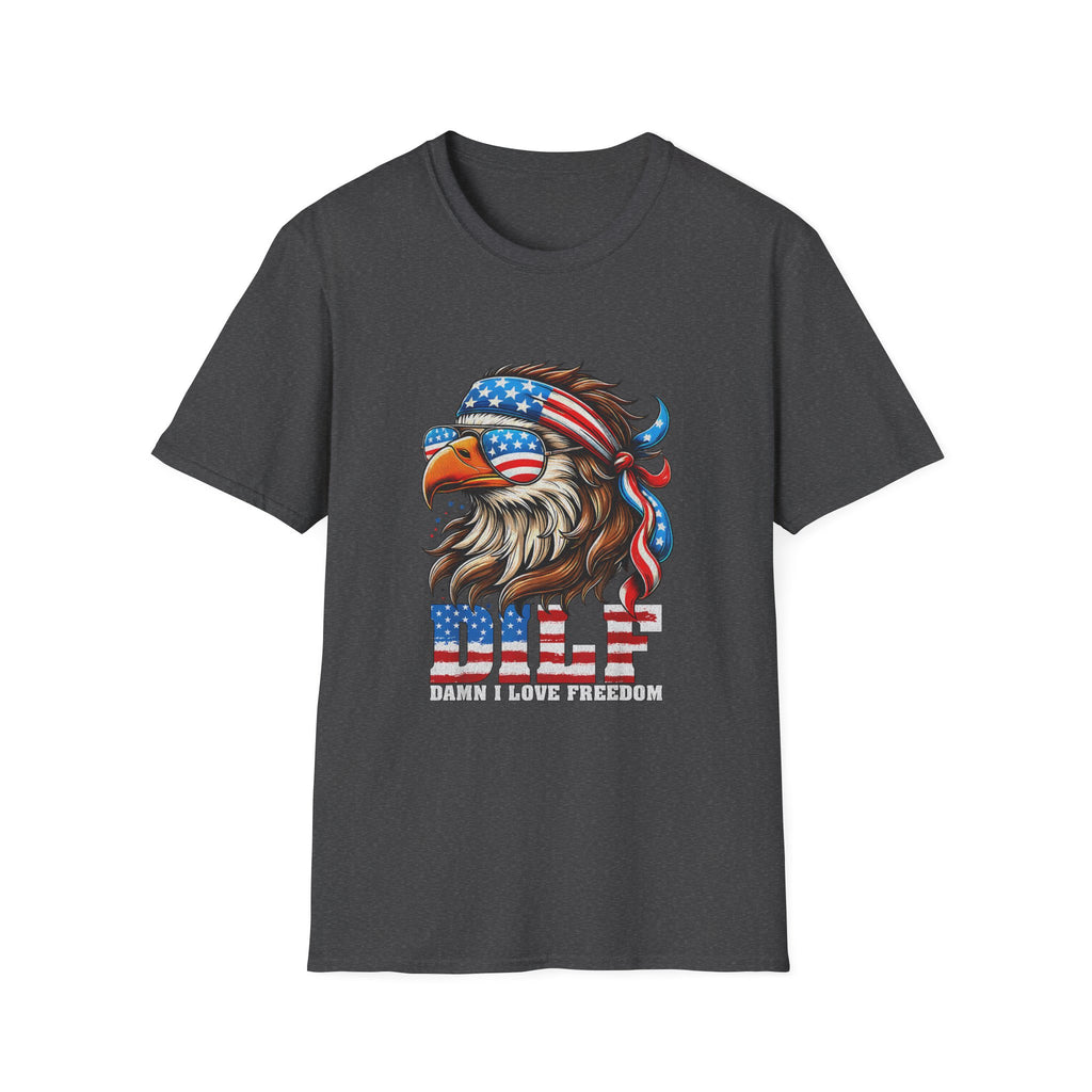 America Bald Eagle MILF – Man I Love Freedom USA 4th of July T-shirt