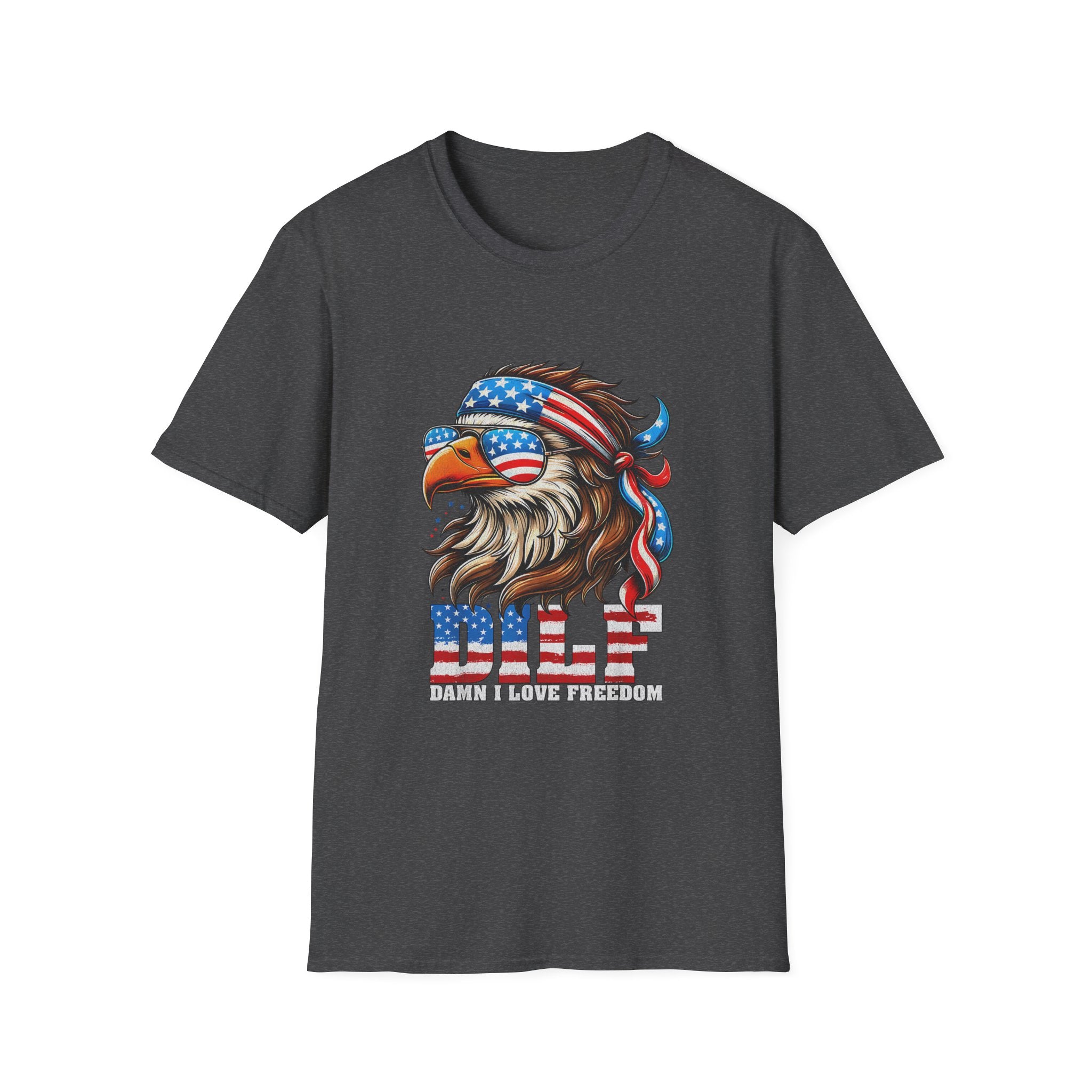 America Bald Eagle MILF – Man I Love Freedom USA 4th of July T-shirt