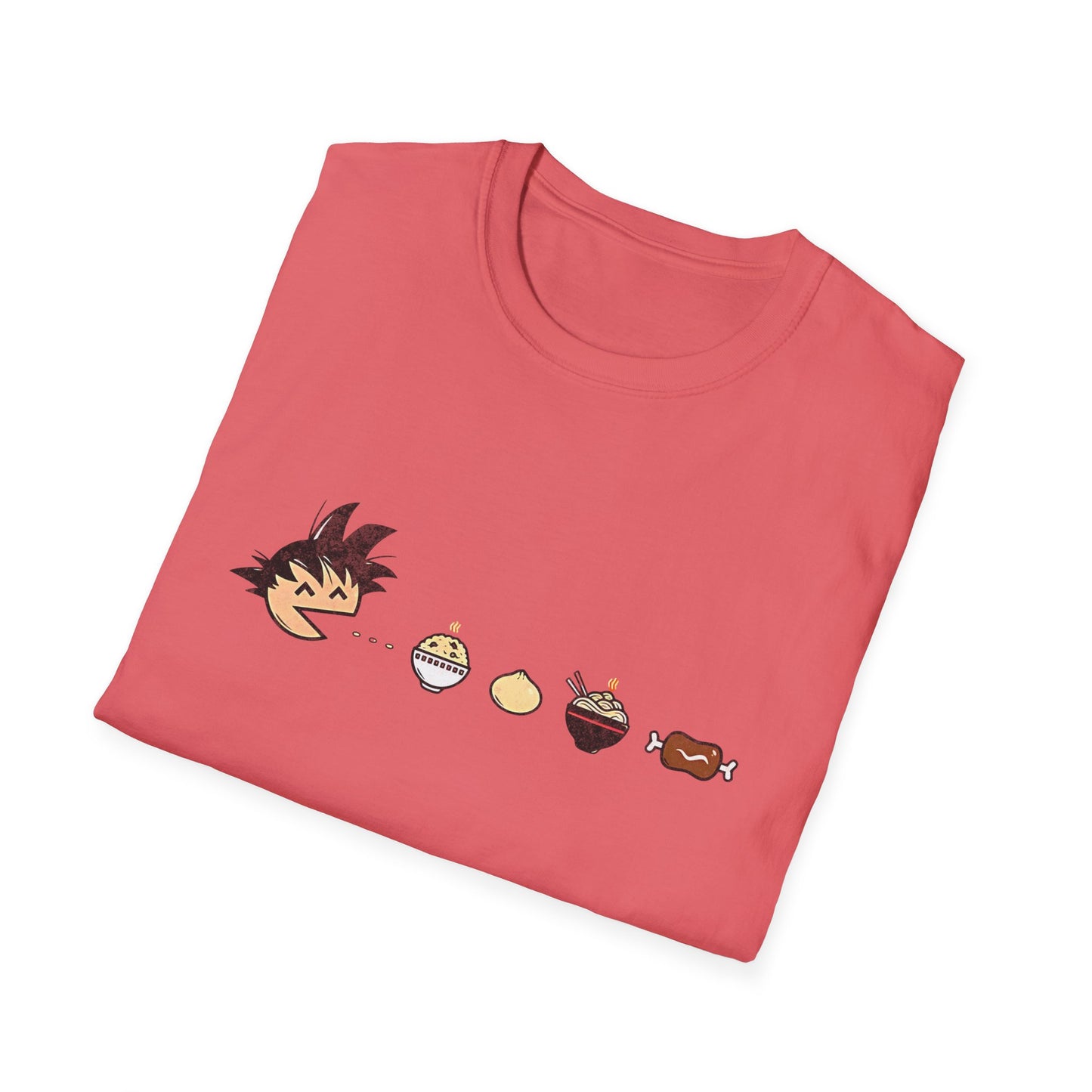 Funny Anime Japanese Food Mugbang T-Shirt