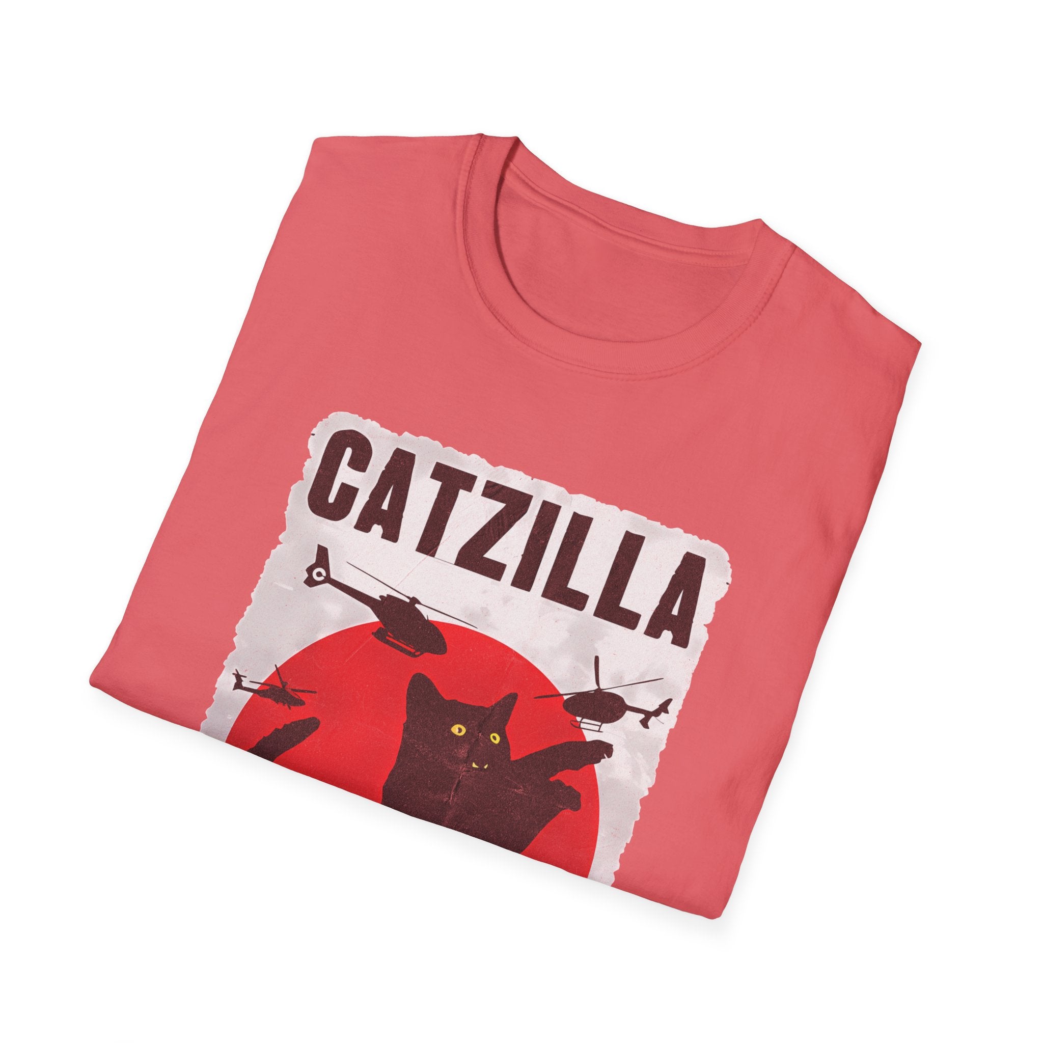 Catzilla Pop Culture Godzilla T-Shirt
