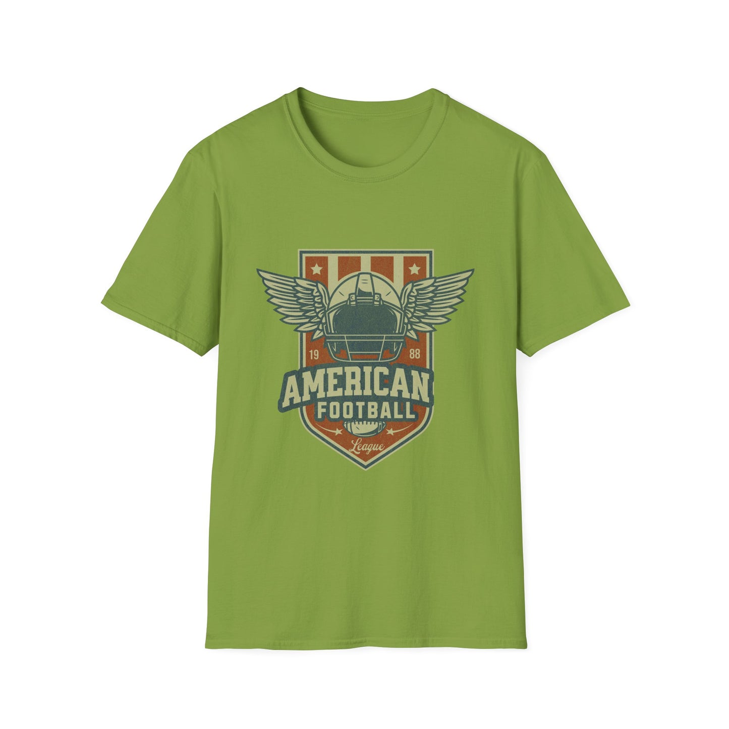 American Football League Season Vintage Football Logo T-Shirt