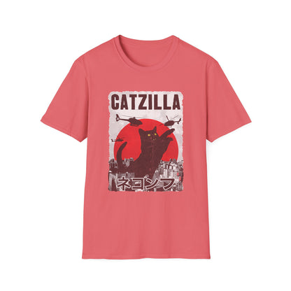 Catzilla Pop Culture Godzilla T-Shirt