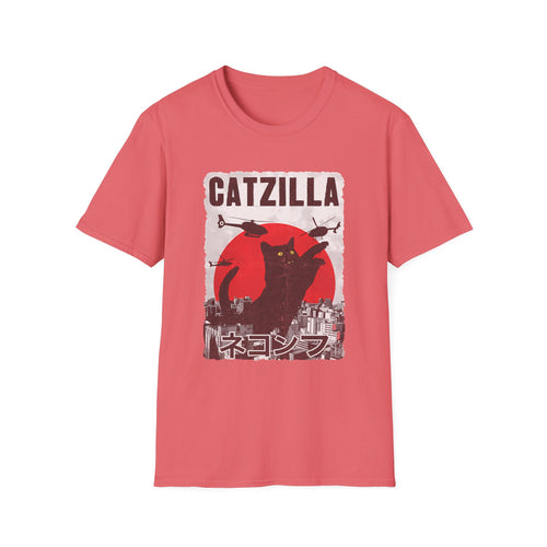 Catzilla Pop Culture Godzilla T-Shirt