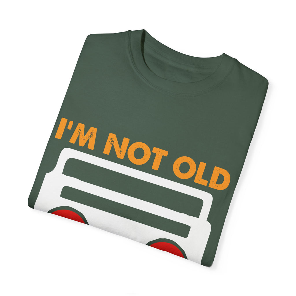 I'm Not Old, I'm a Classic – Retro Music Boombox T-shirt