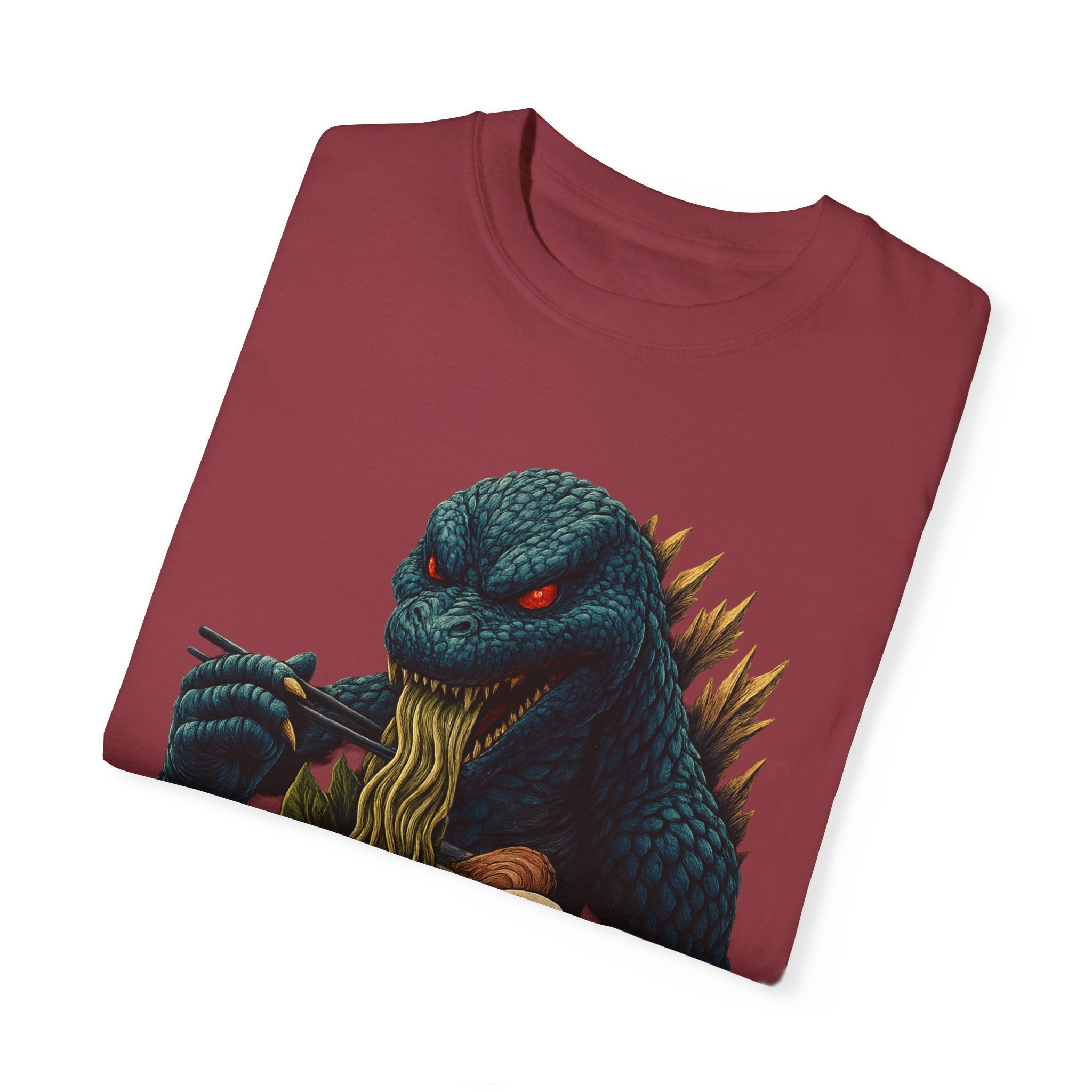 Kaiju Godzilla Eating Ramen T-shirt