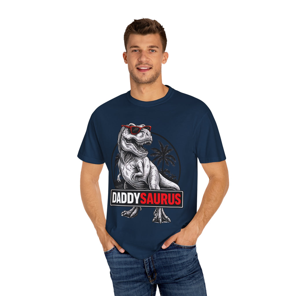 Daddy Saurus – Father’s Day T-Rex Dino T-shirt