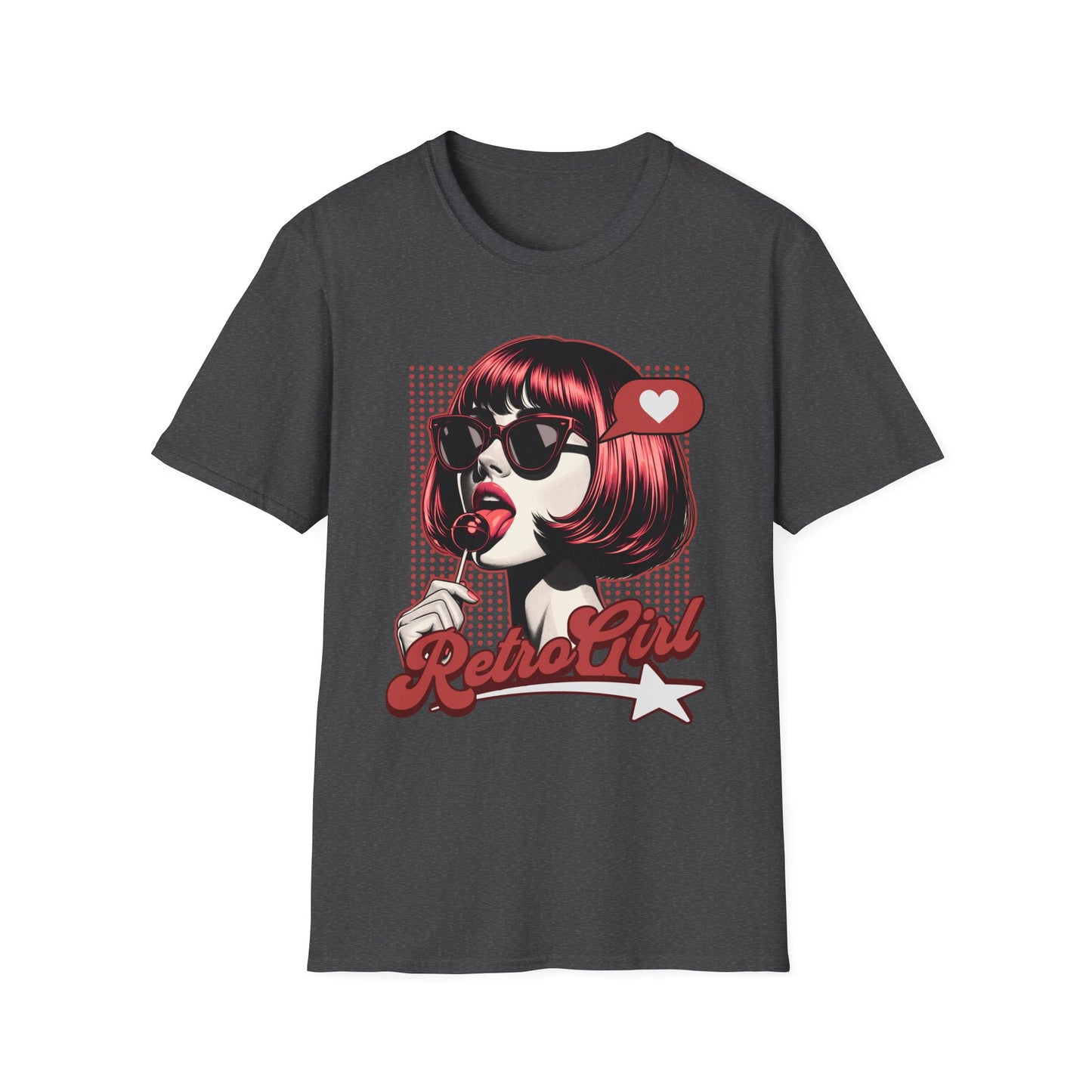 Good vibes Vintage 80s Old School Retro Girl T-Shirt